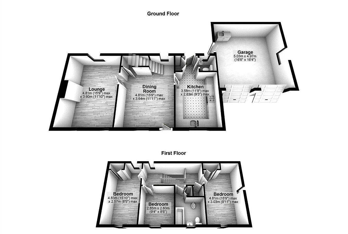 Sunbeam Cottage,, Newbiggin, Cumbria floorplan