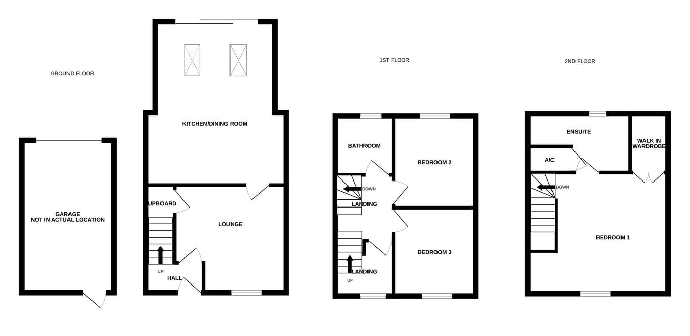66, Cambrian Road, Tewkesbury floorplan