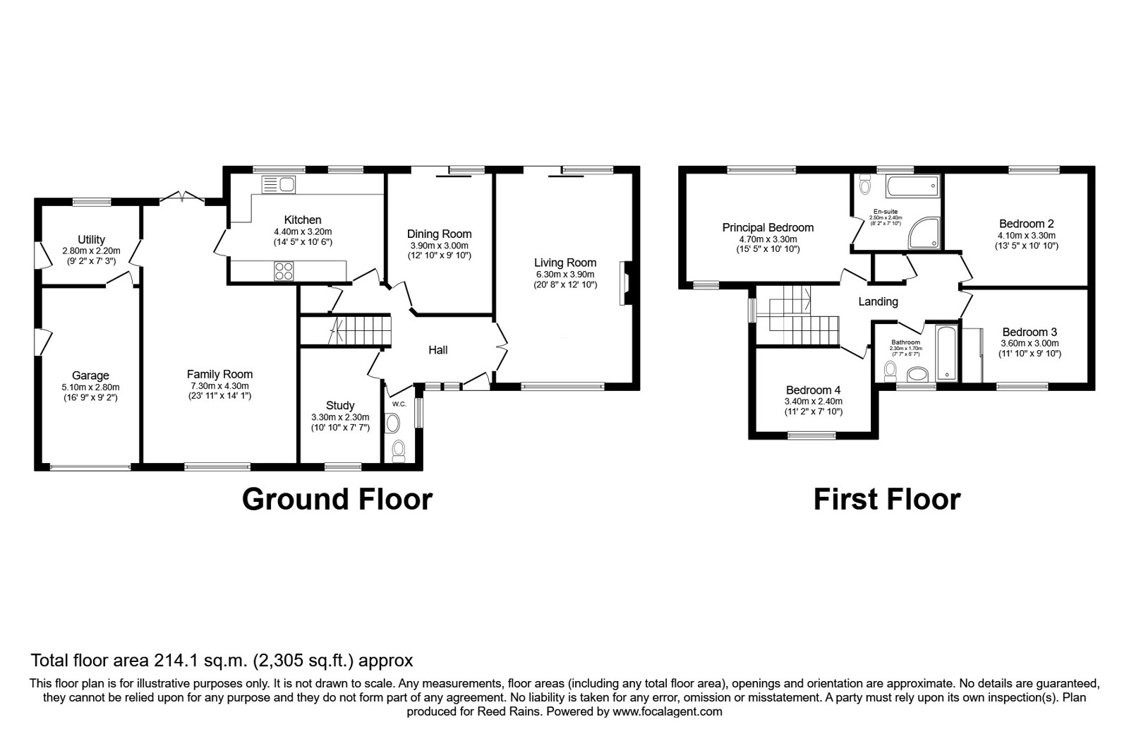 24, Overhill Road, Cheshire floorplan