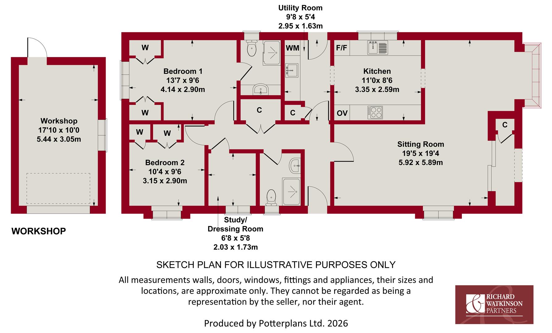 20 Langar Woods, Harby Road, Langar floorplan