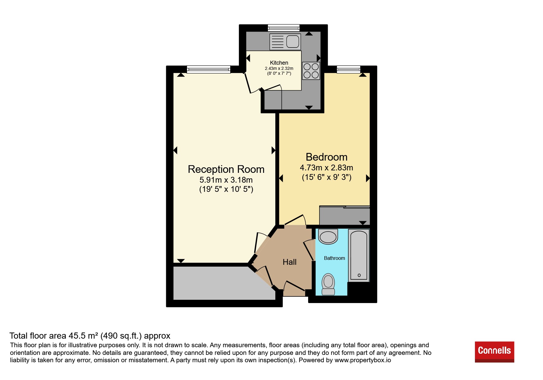 6, Spicer Lodge, Enville Street, Stourbridge floorplan