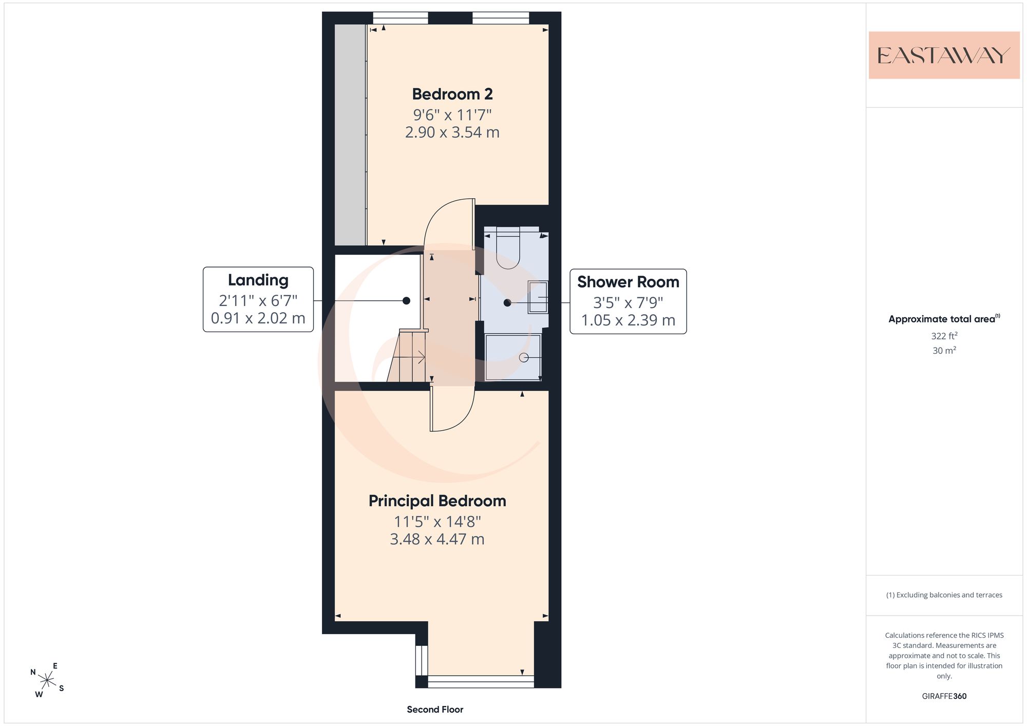 5 Parkside Terrace Recreation Ground Road, Stamford floorplan