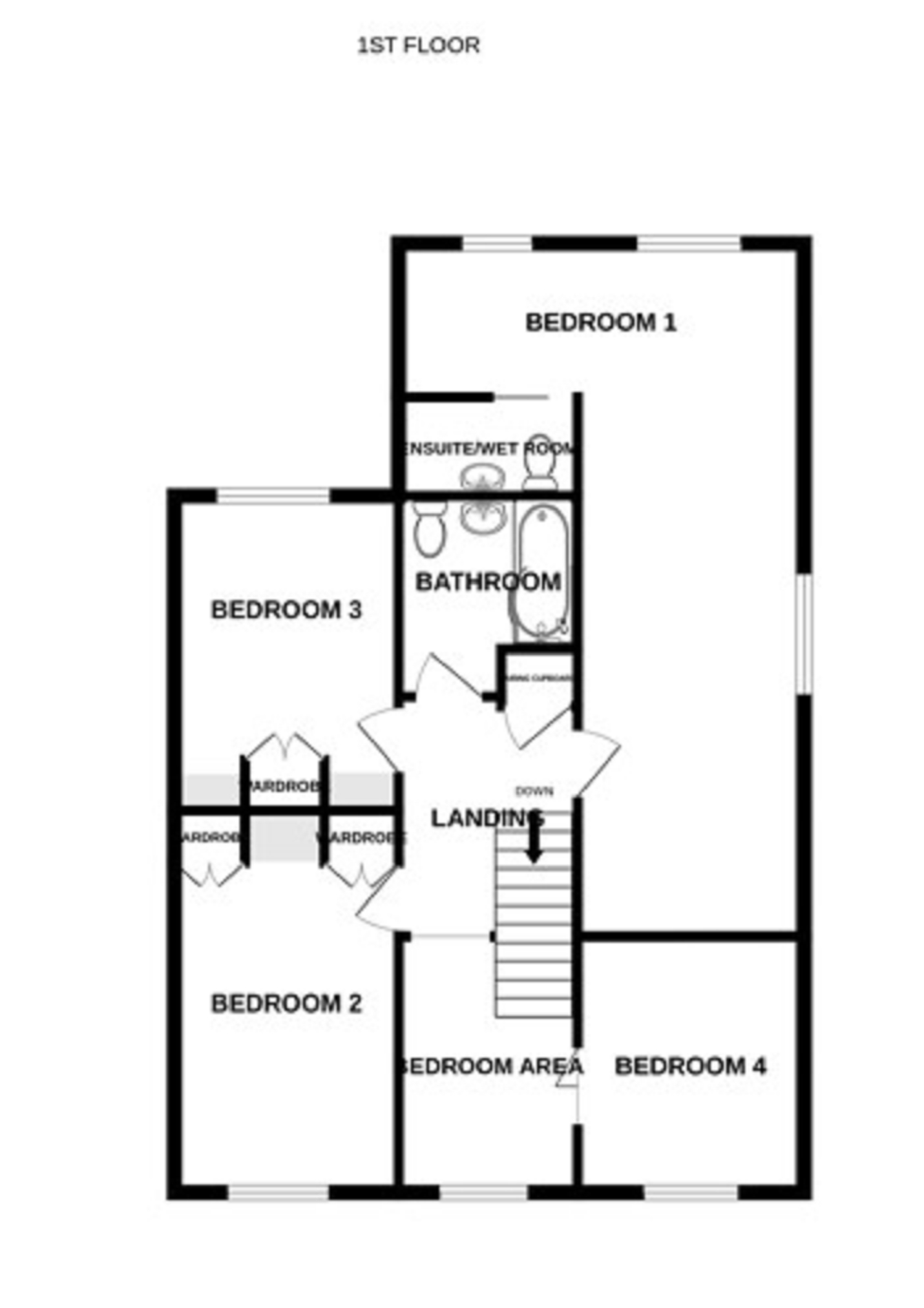 33, Abbey Way, Milton Keynes floorplan