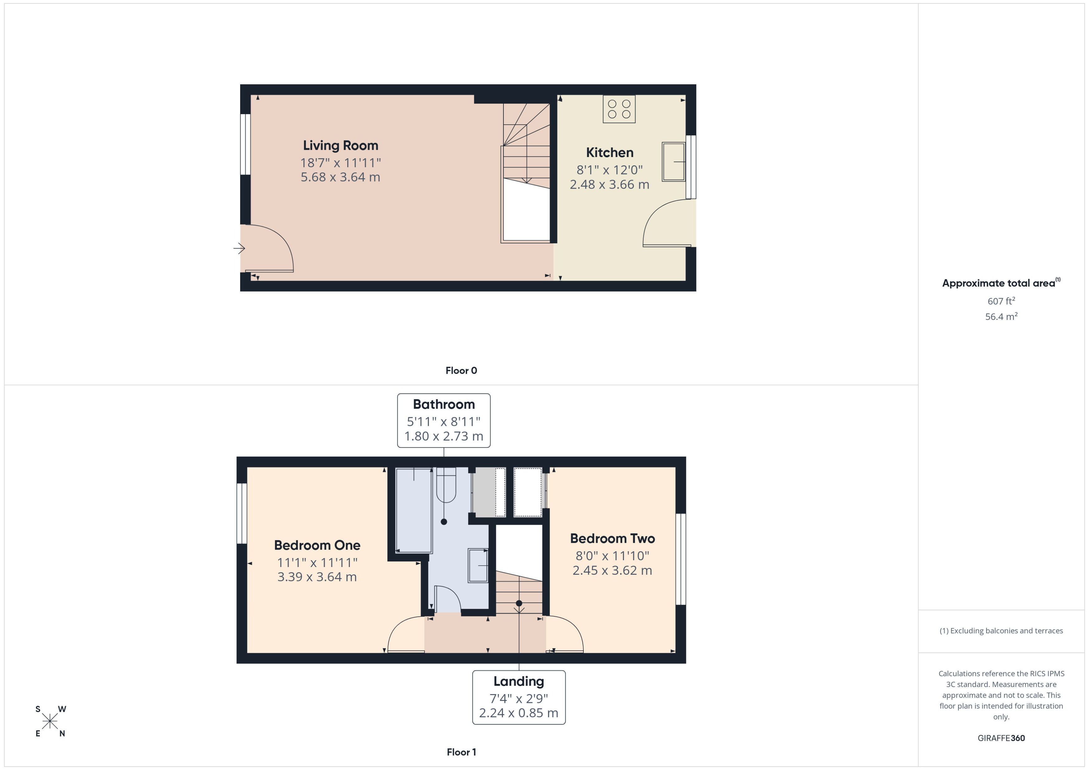28, Reedmace Close, Ashford floorplan
