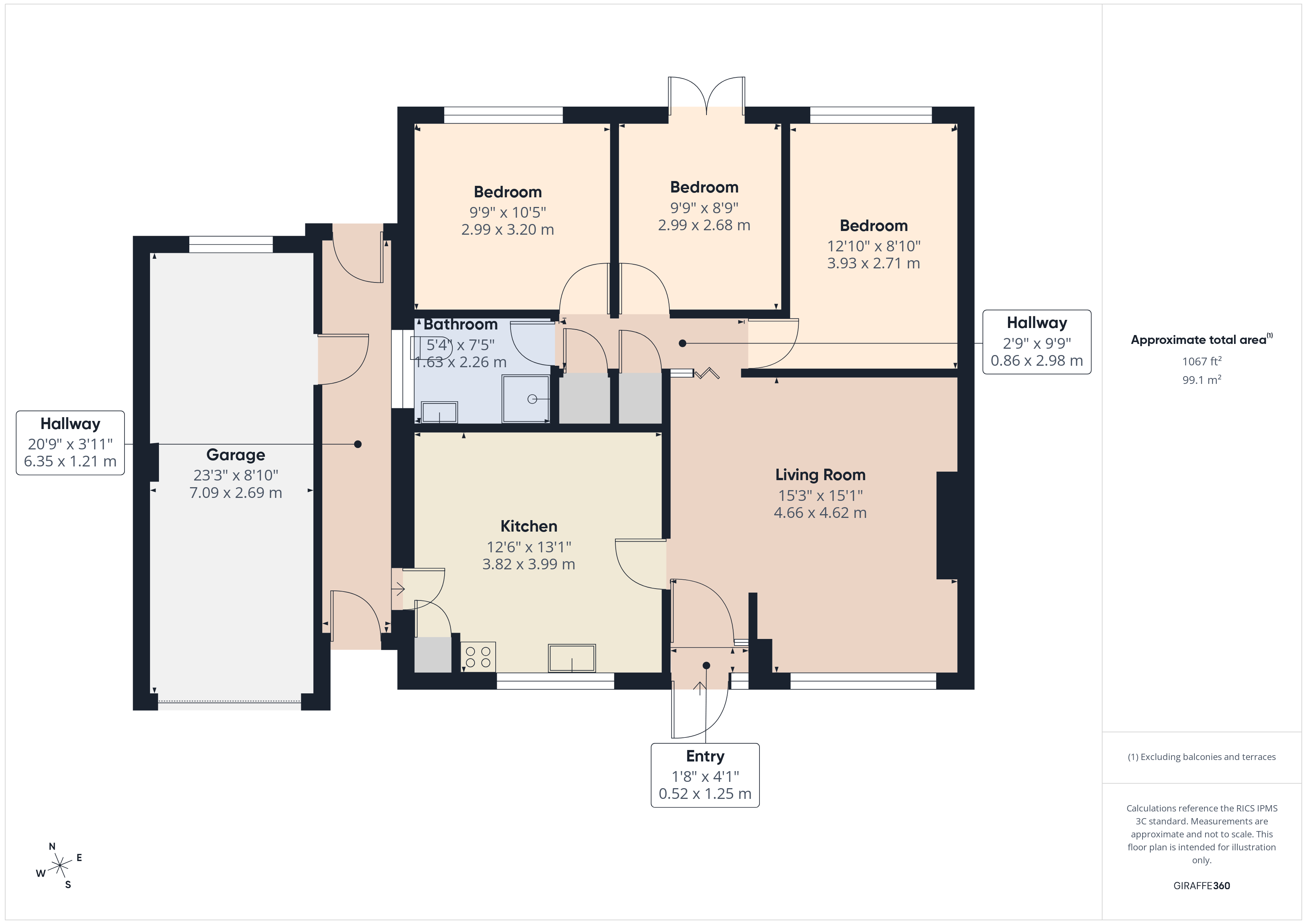 14, St. Marys Road, Bridgwater floorplan