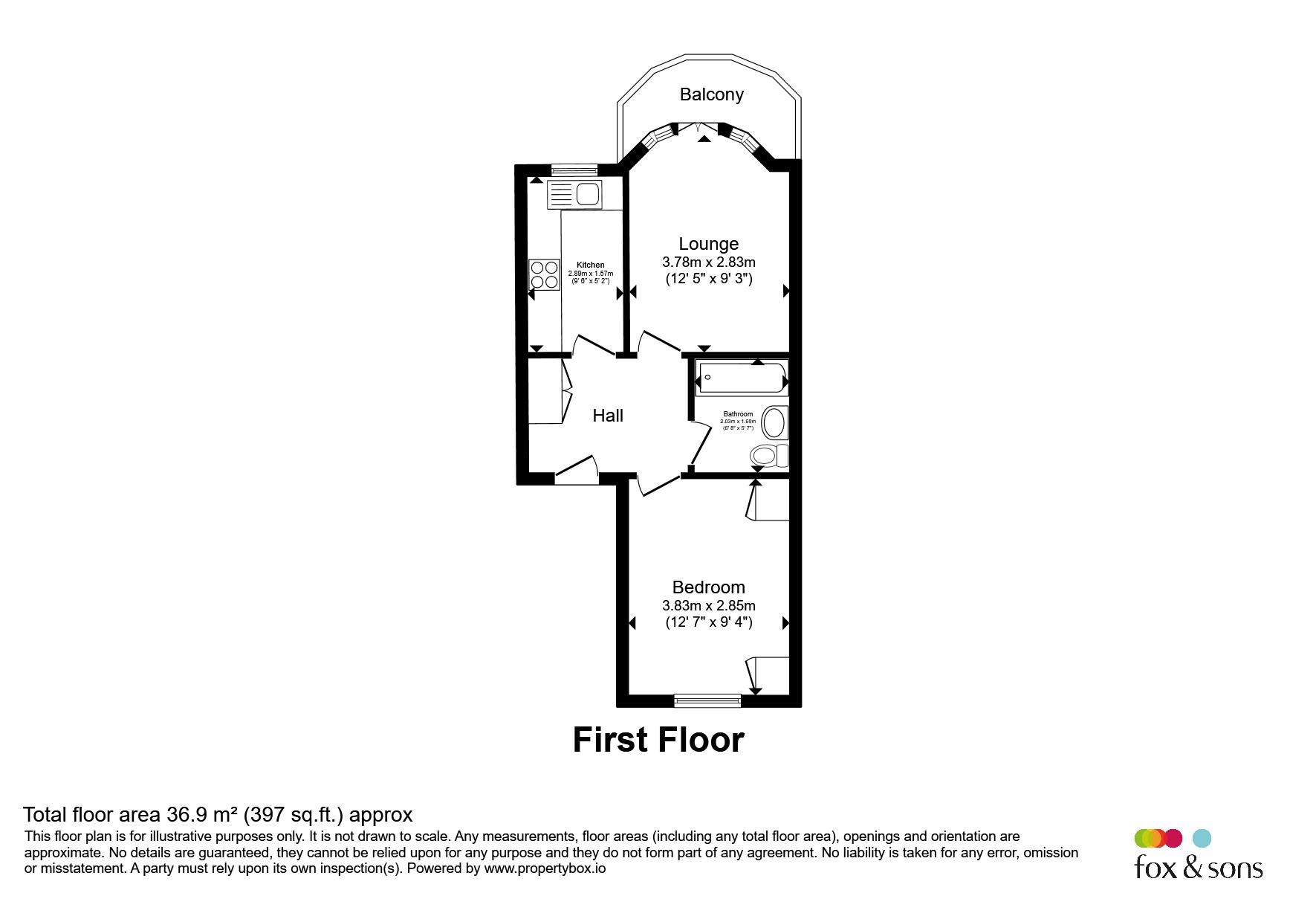 Lower Rock Gardens, Brighton floorplan