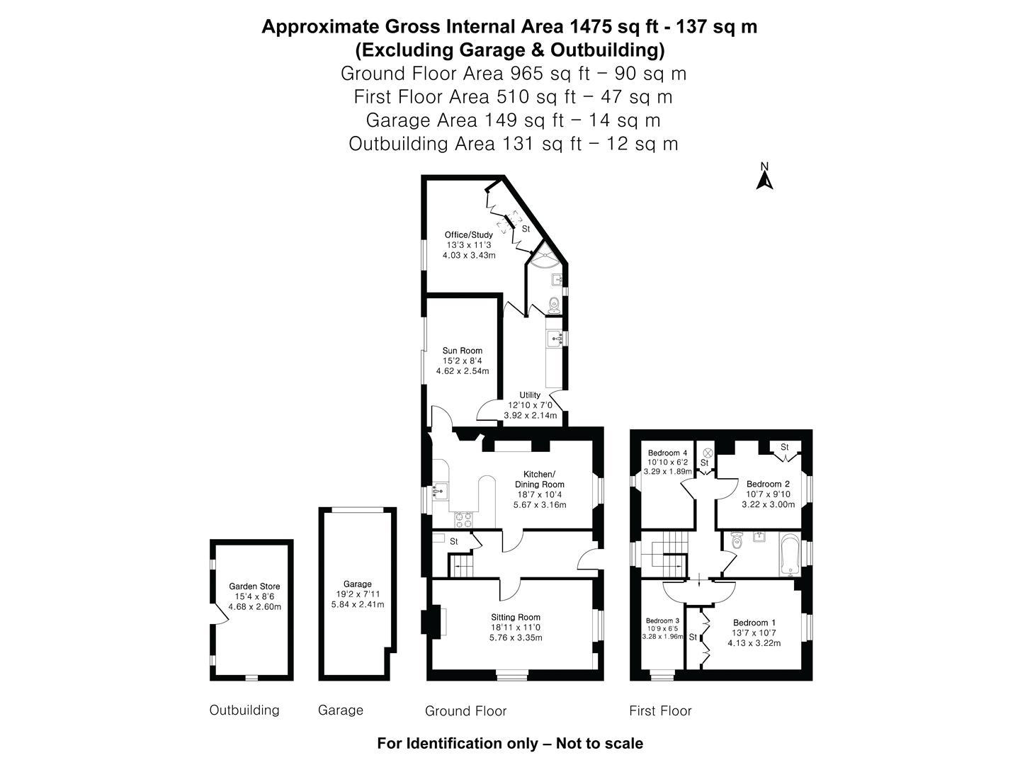Trelydia House, Launceston floorplan