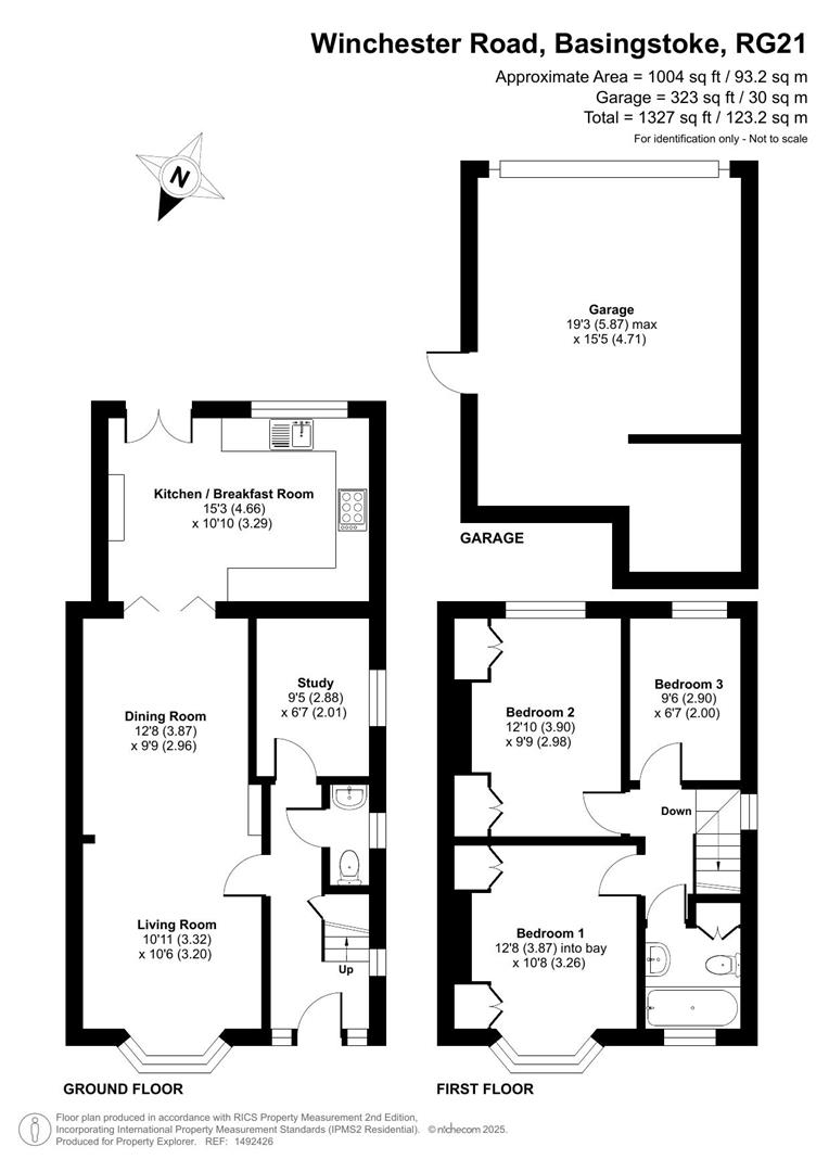 170, Winchester Road, Basingstoke floorplan