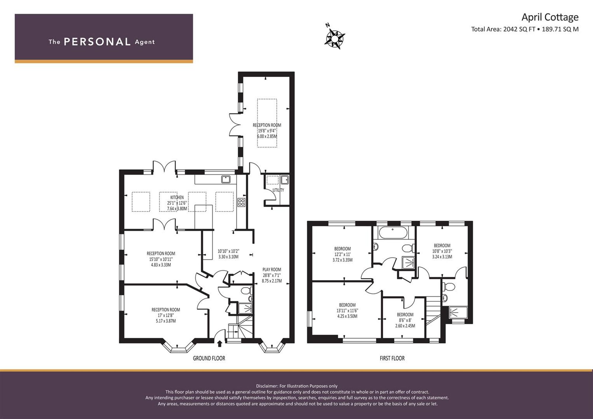 April Cottage, Squirrels Way, Epsom floorplan