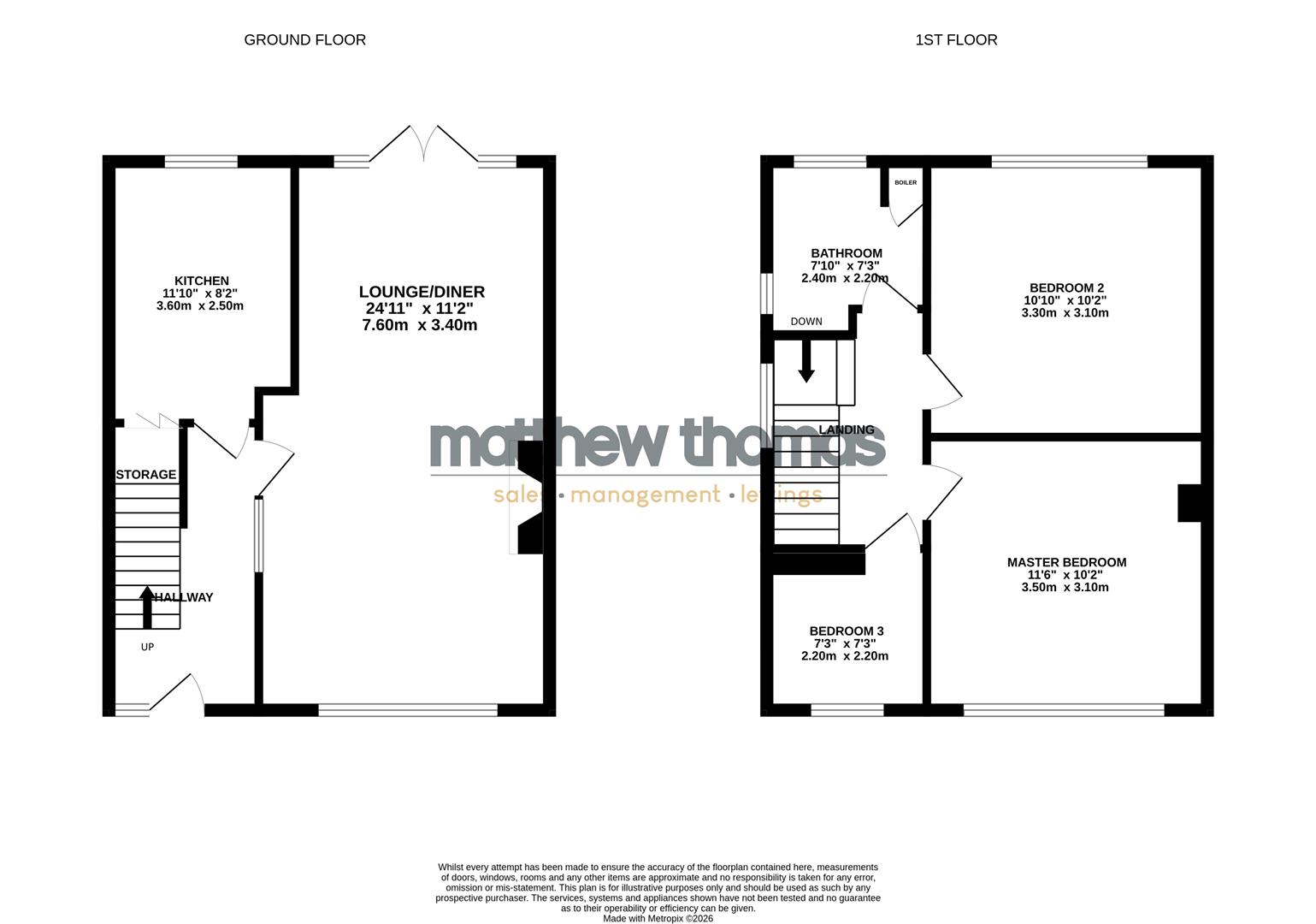 62, Maple Avenue, Ripley floorplan