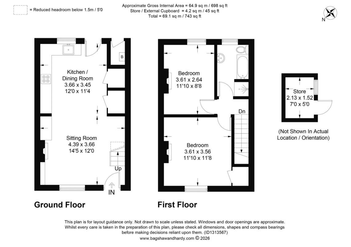 St. Marys Road, Tonbridge floorplan