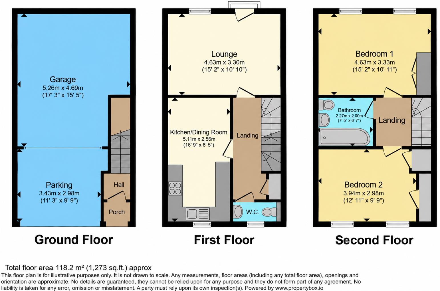 9, St. Marys Hill, Brixham floorplan