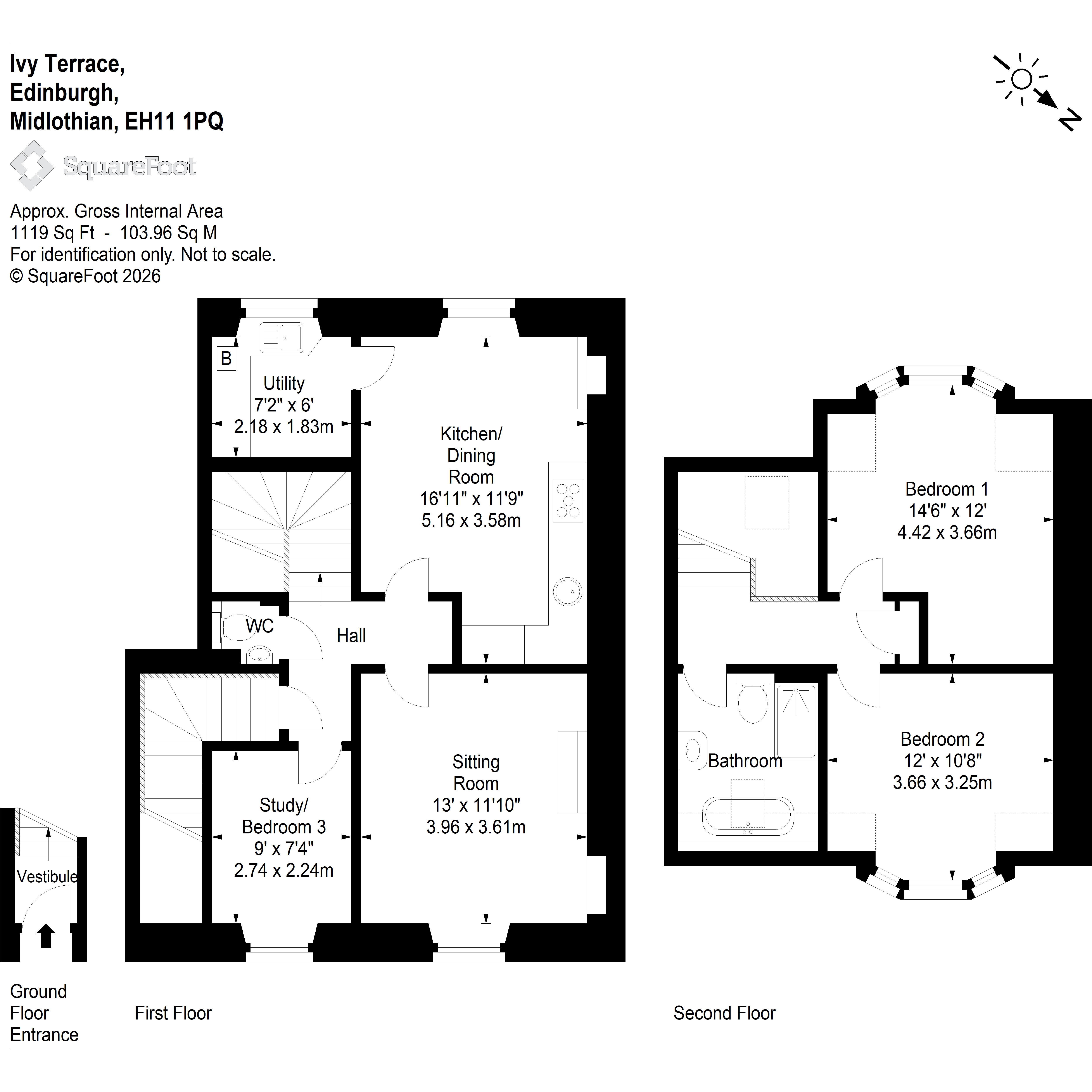 5, Ivy Terrace, Edinburgh floorplan