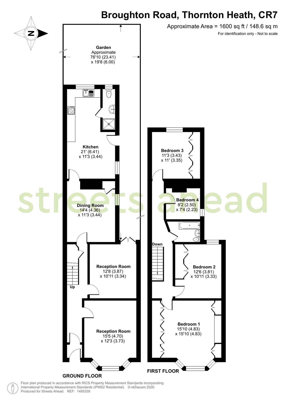 6, Broughton Road, Thornton Heath floorplan