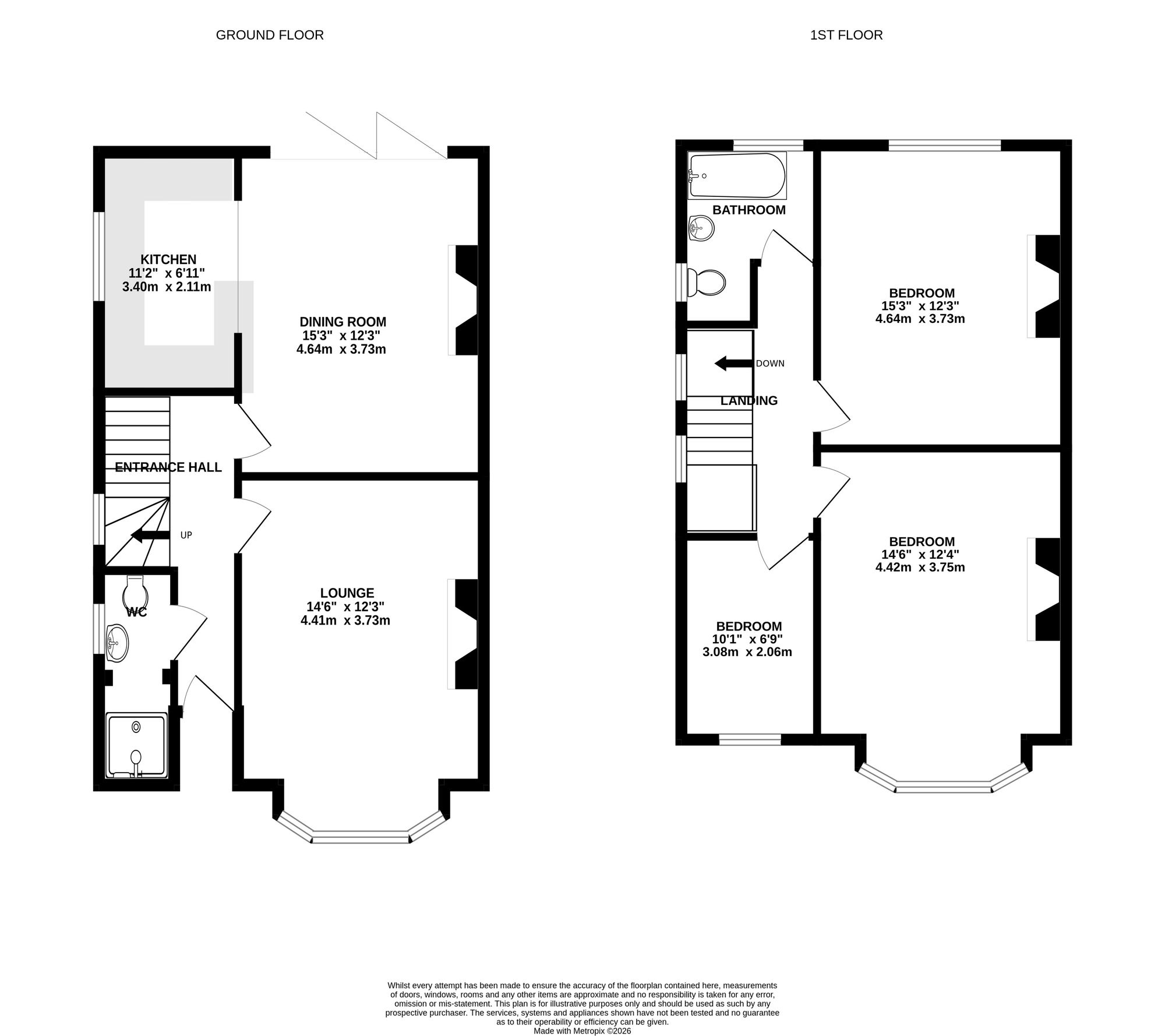 50 Grove Road South, Southsea floorplan