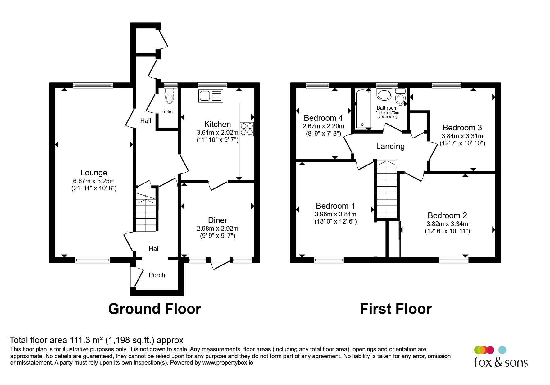 6, Curlew Gardens, Waterlooville floorplan