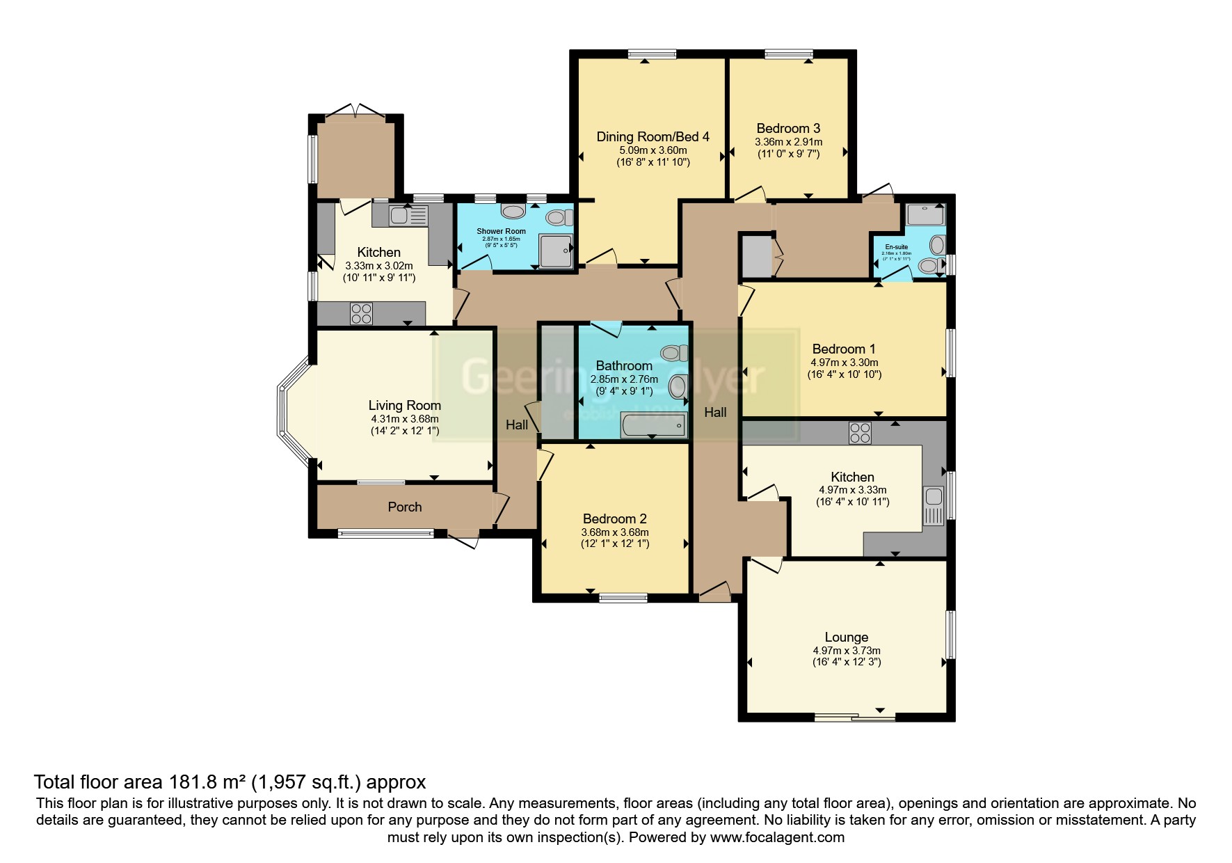 St. Mary's Road, New Romney, Kent TN28 8JG floorplan