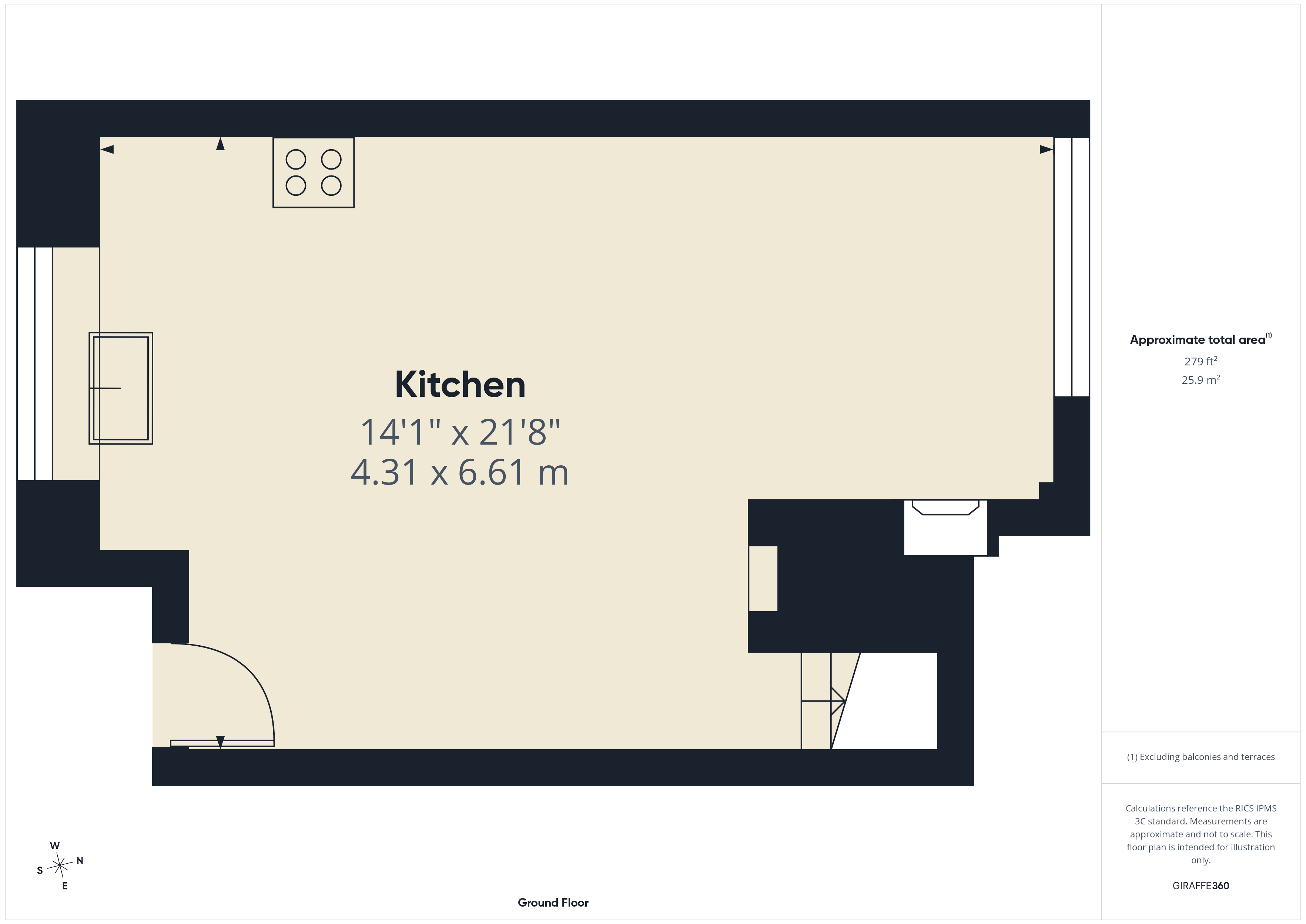 Blenheim Place, Brighton floorplan