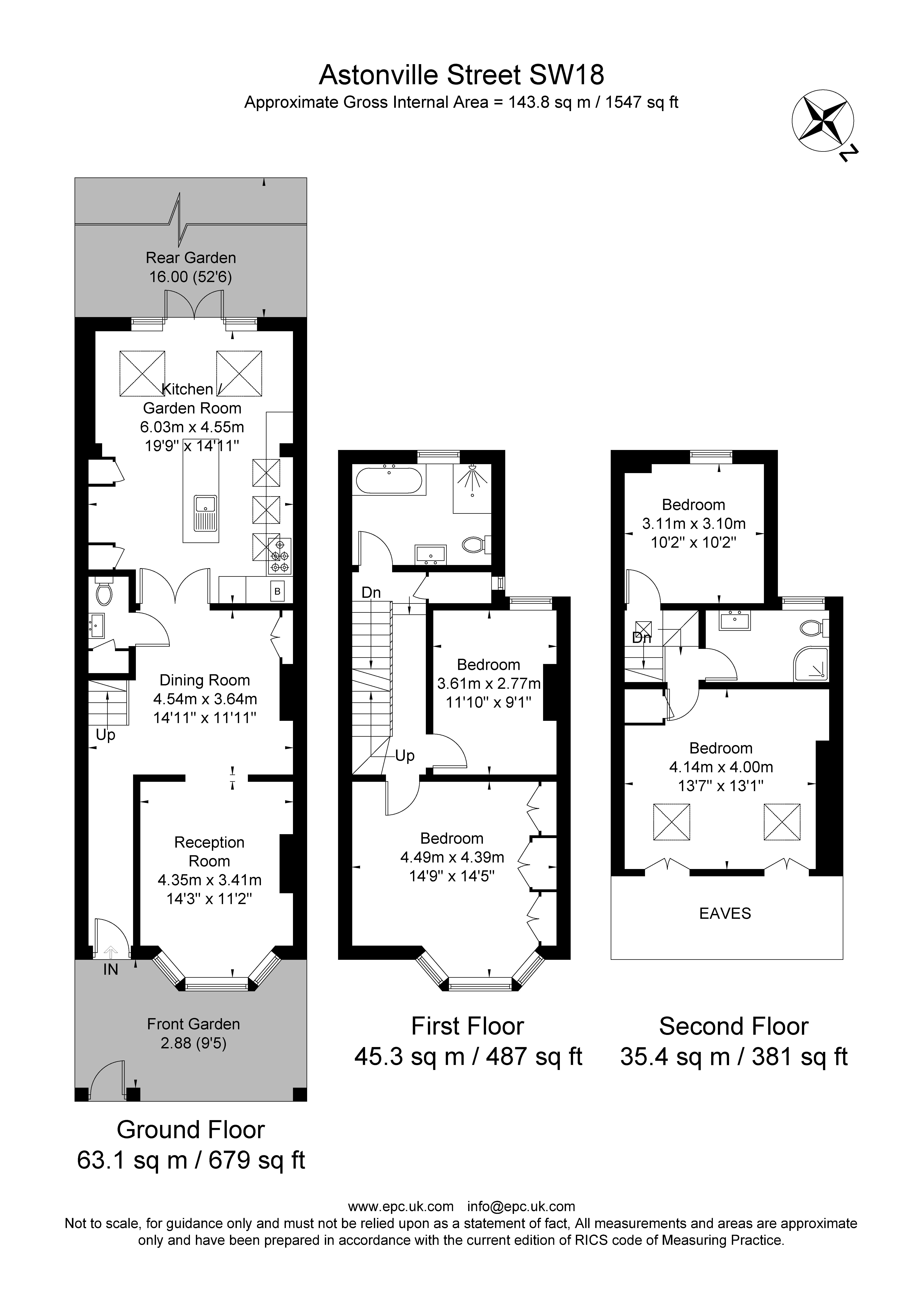 4 Bedrooms Terraced house for sale in Astonville Street, London SW18