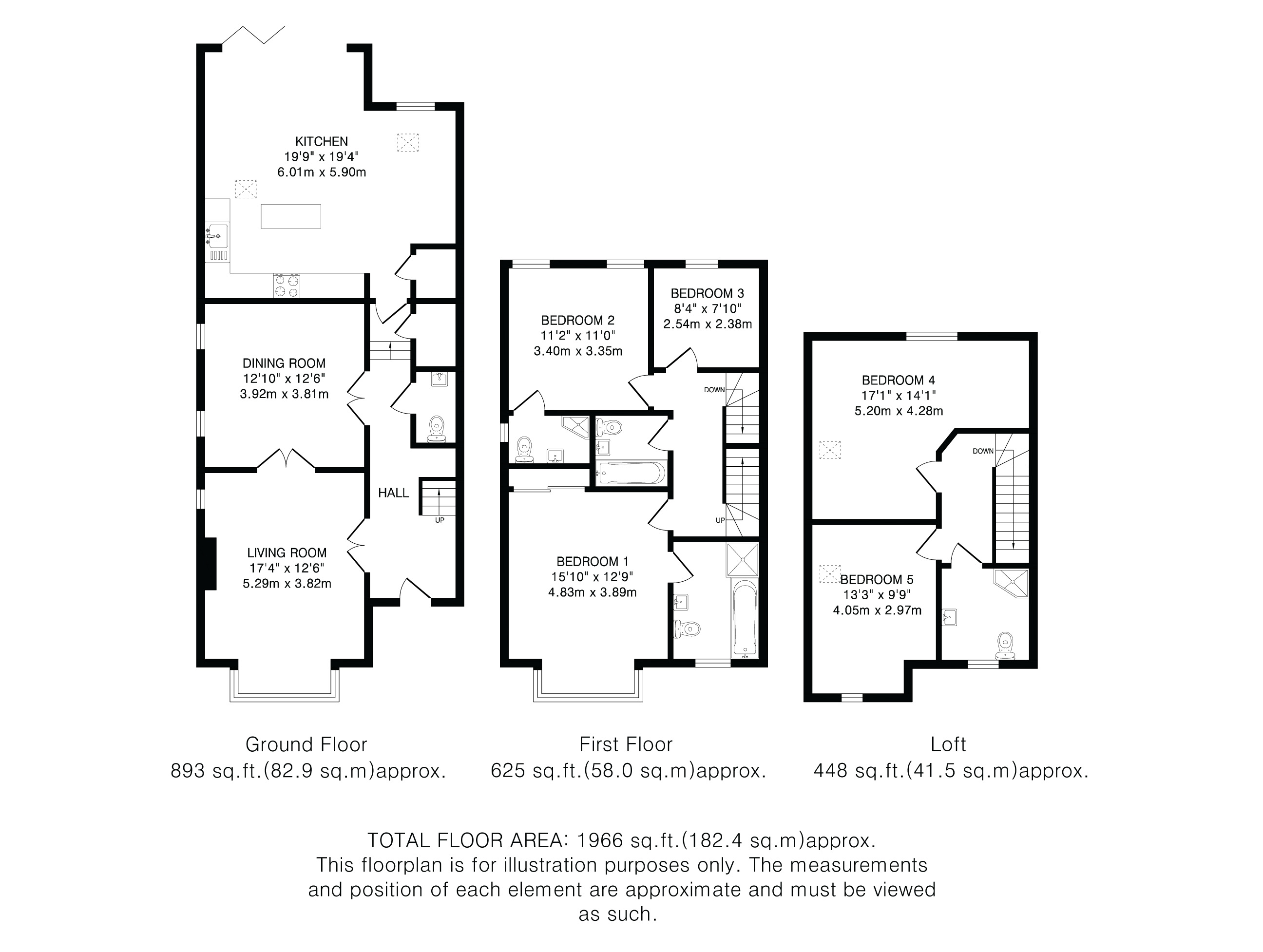 44, Lemsford Road, St Albans floorplan