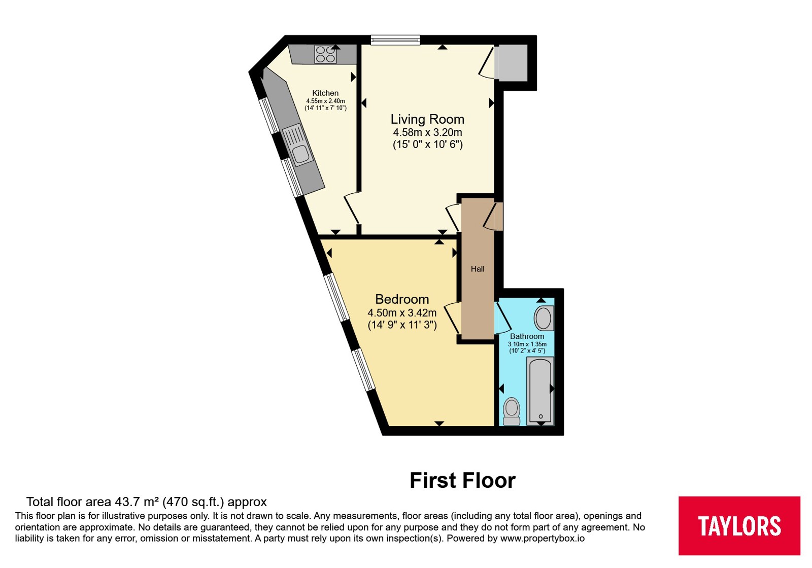Flat 3, 51, Dean Lane, Somerset floorplan