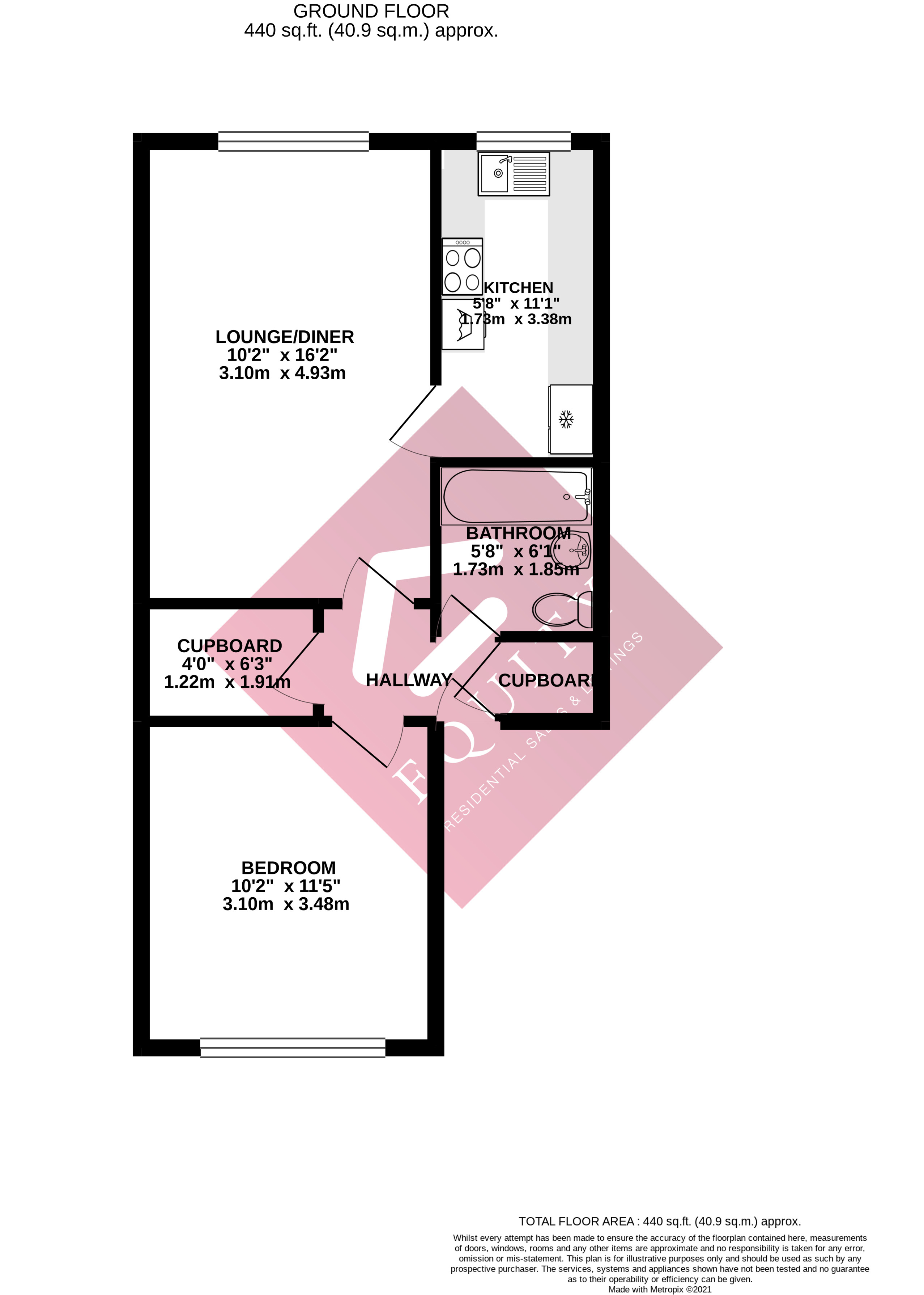 11, Lawson Road, Enfield floorplan
