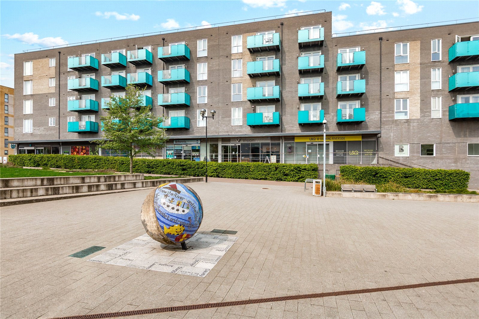 1-bed flat on Flat 415, Leslie Hitchcock House, 21, Minter Road, Barking, £210,000