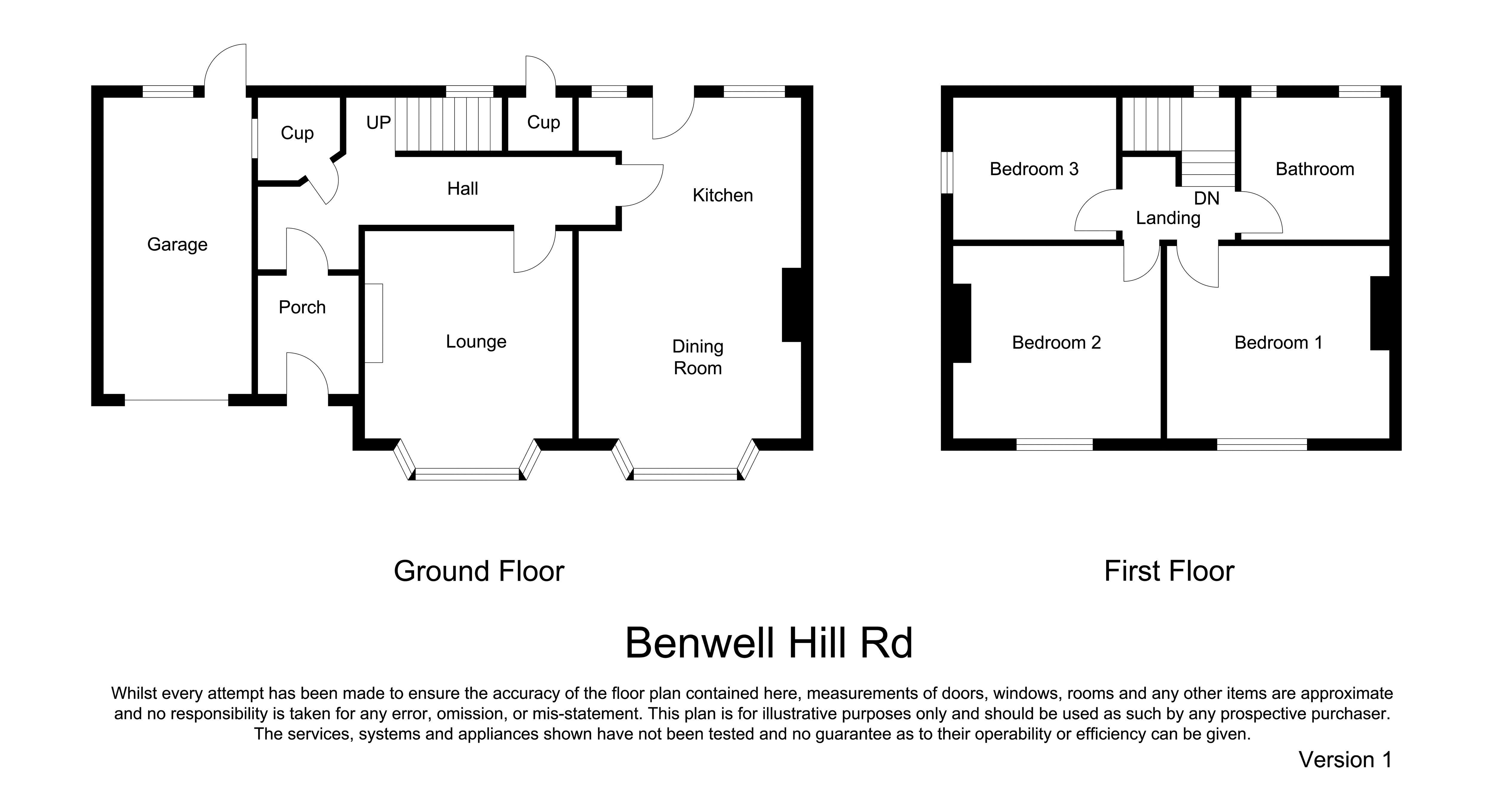 9, Benwell Hill Road, Newcastle Upon Tyne floorplan