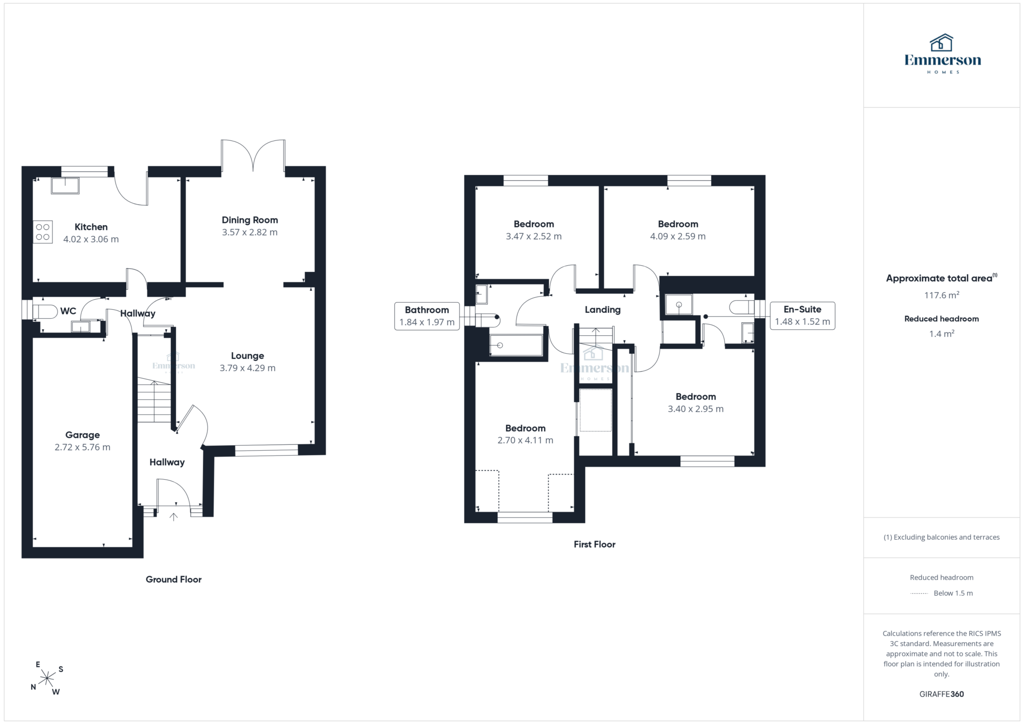 9, Springfield Woods, Johnstone floorplan