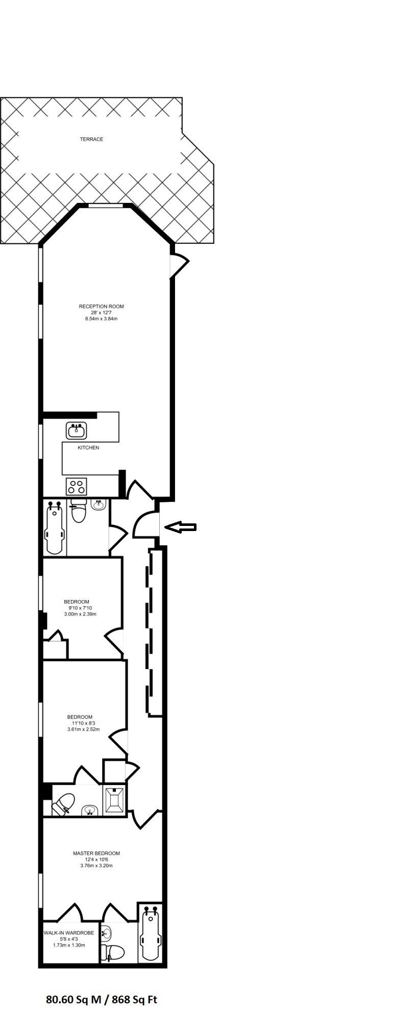 3 Bedrooms Flat for sale in Bluepoint Court, Station Road, Harrow, Middlesex HA1