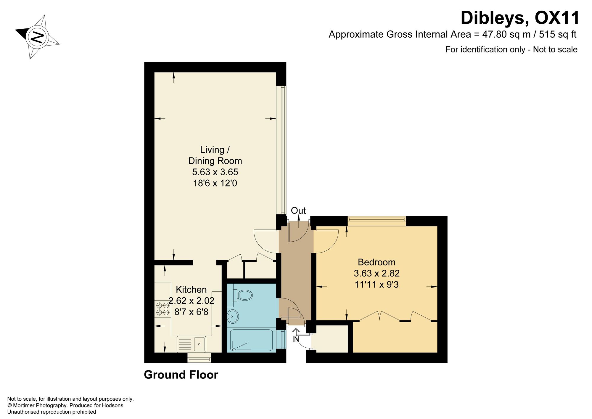 48 Dibleys, Didcot floorplan
