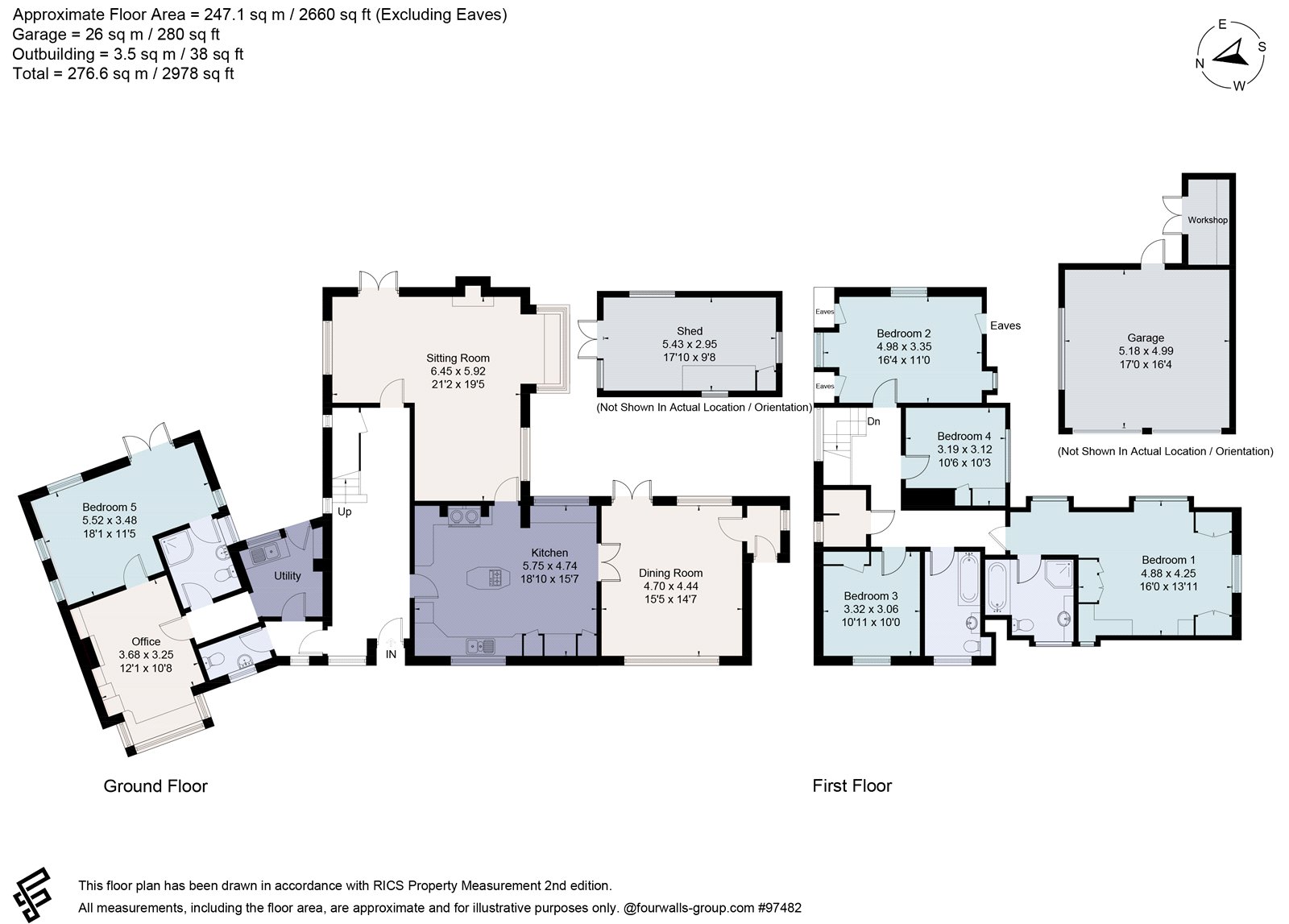 Heathercroft,, Marlow Common, Buckinghamshire floorplan