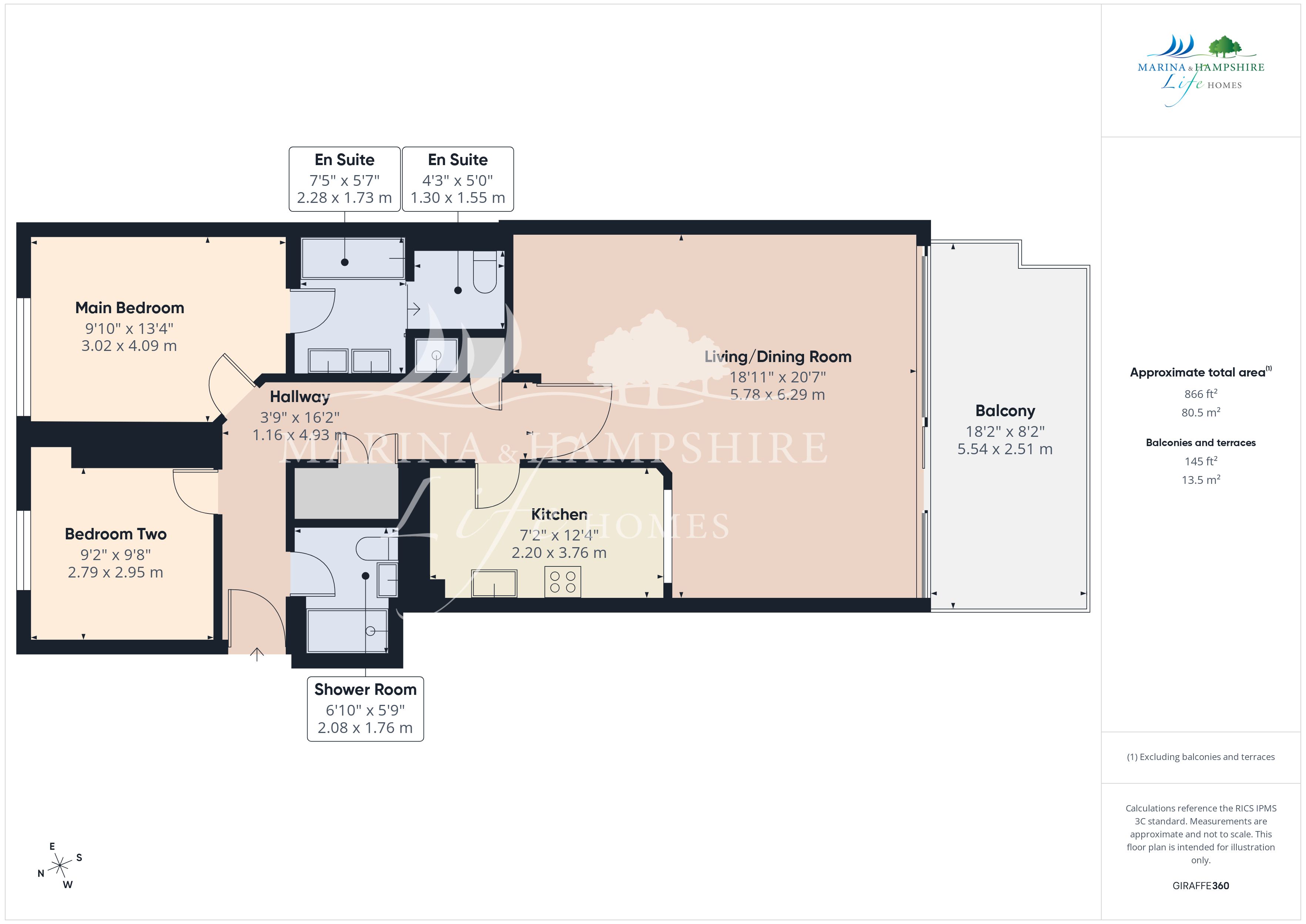 114, Oyster Quay, Port Solent, Portsmouth floorplan