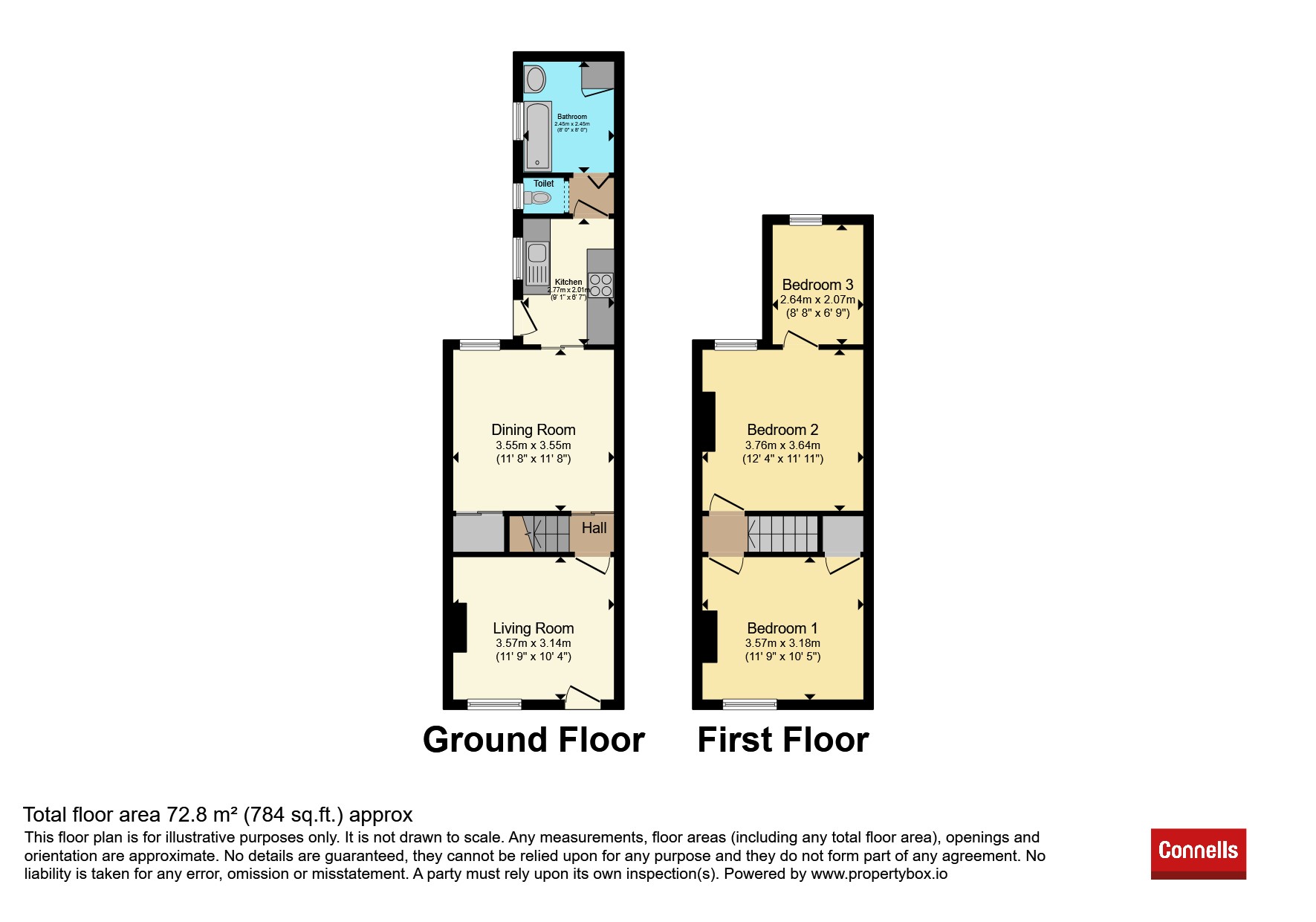 32, Ann Street, Ipswich floorplan