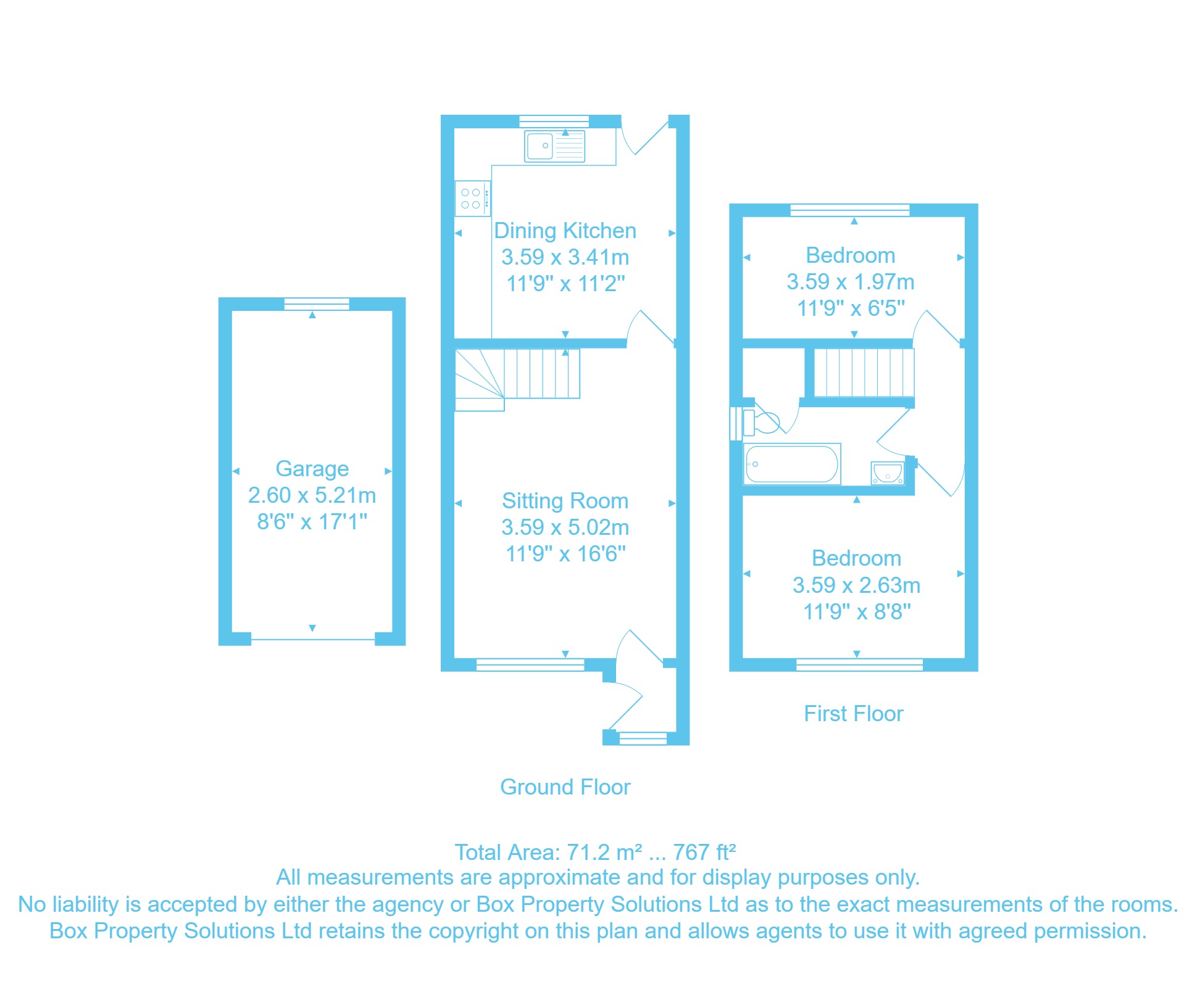 32, Ling Park Avenue, Bingley floorplan