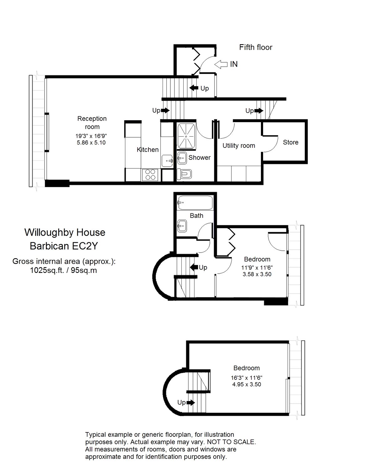 2 Bedrooms Flat to rent in Willoughby House, Barbican, London EC2Y