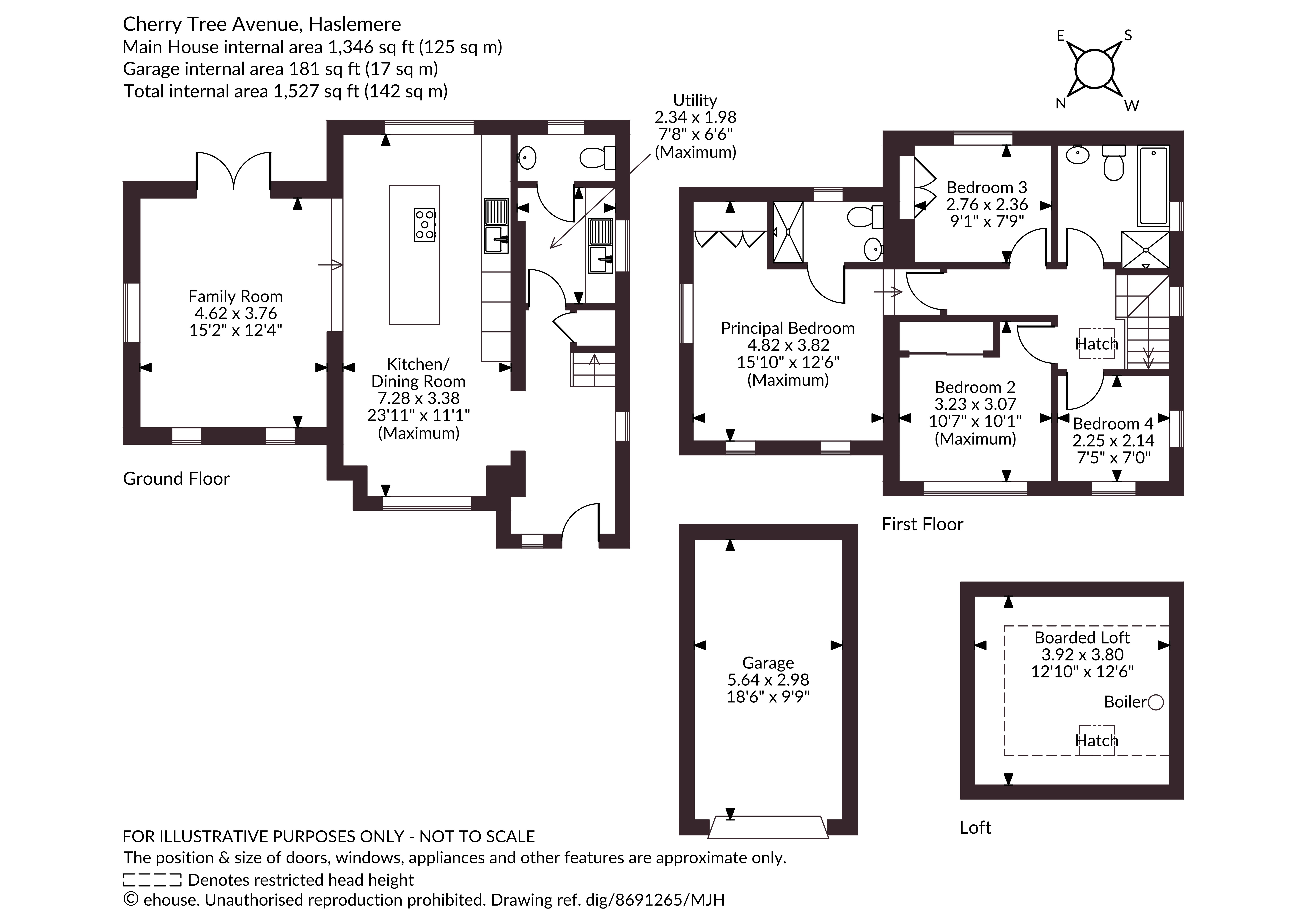 3, Cherry Tree Avenue, Surrey floorplan