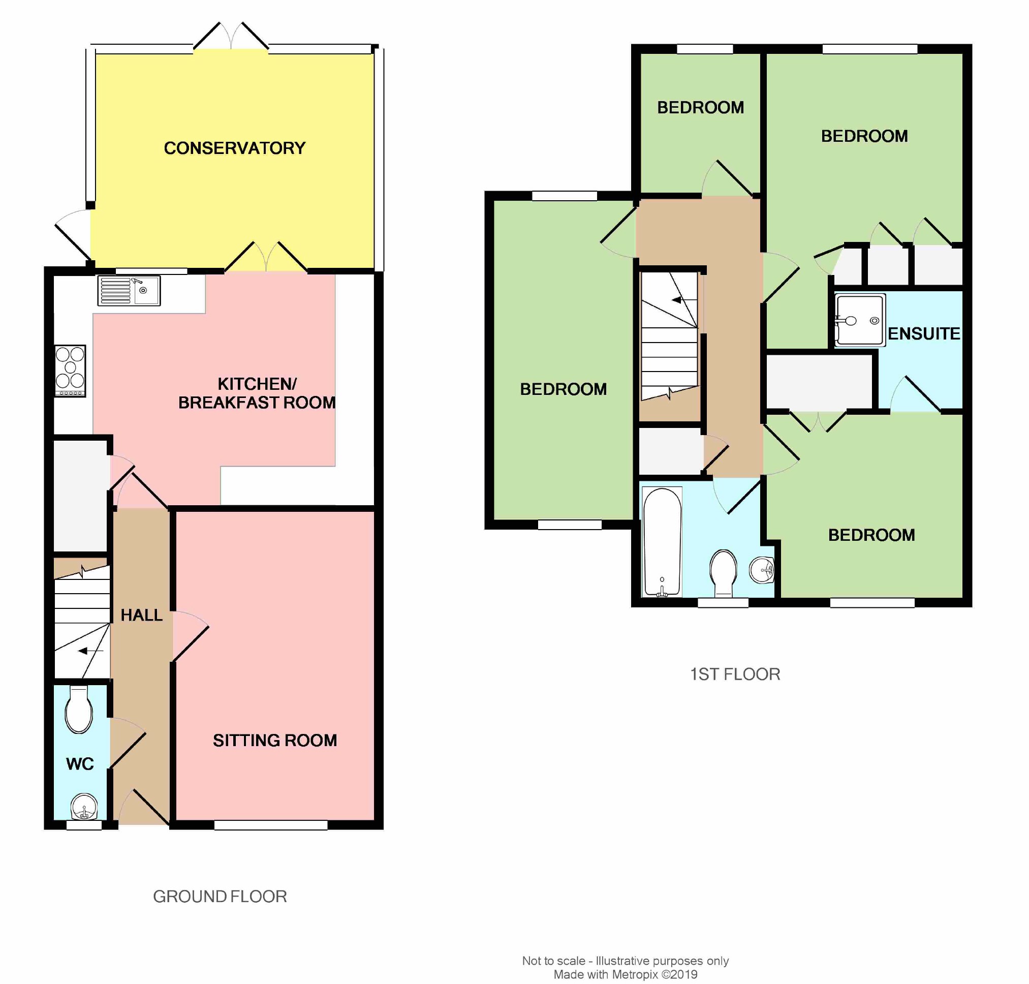 4 Bedrooms Semi-detached house for sale in Harberd Tye, Chelmsford, Essex CM2