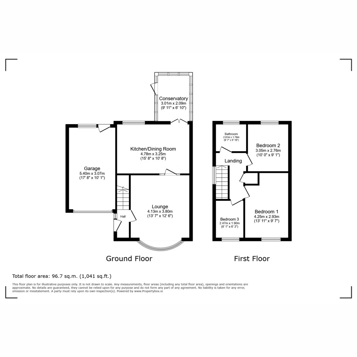 33, Ffordd Pendyffryn, Holyhead floorplan