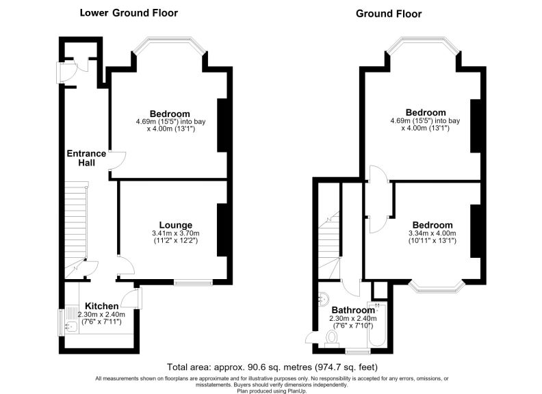 Bloom Grove, London floorplan