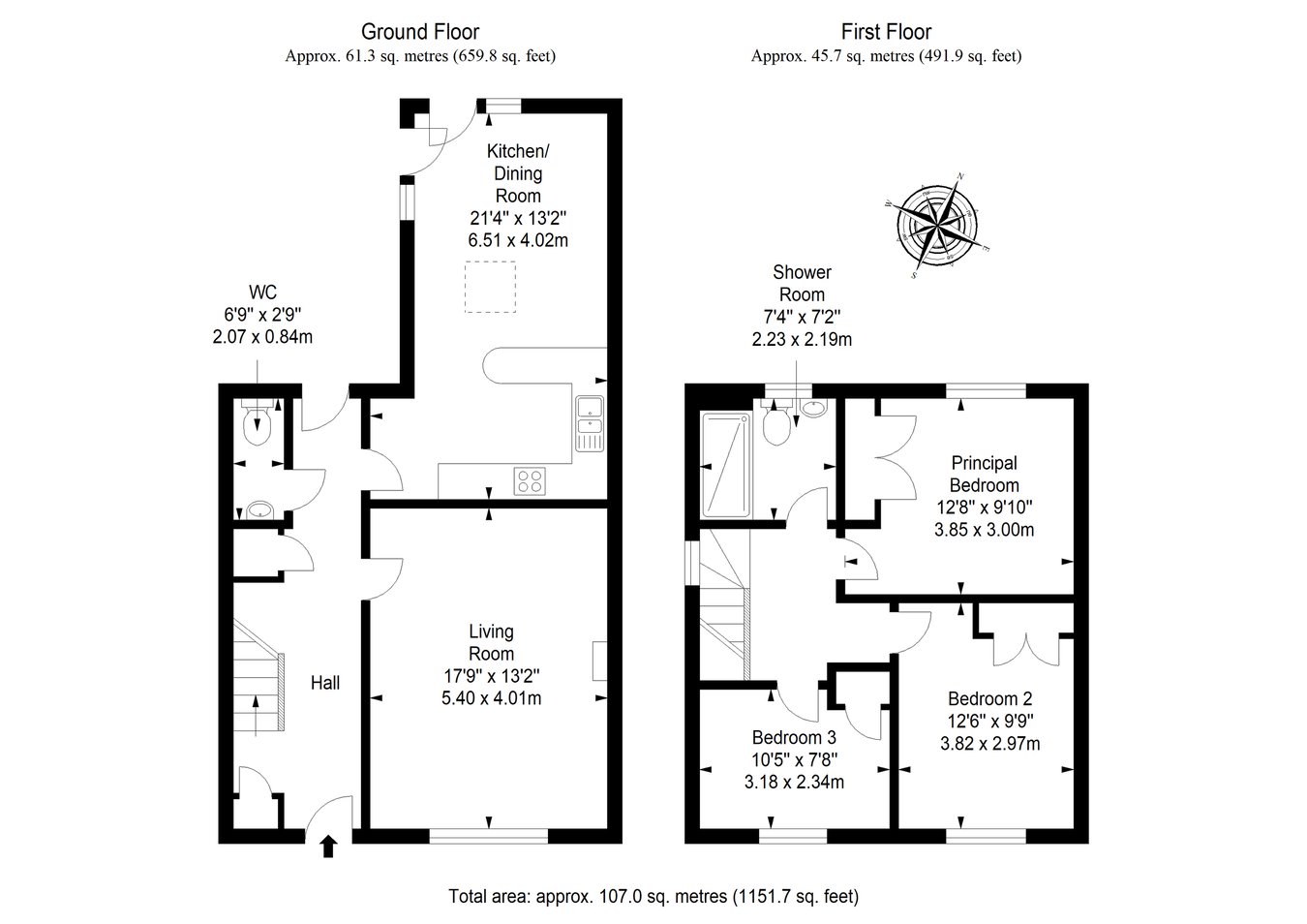 Glenmorris, 13, Main Street, Kilconquhar floorplan