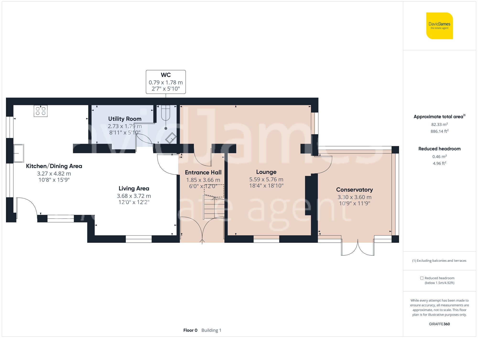 7 Kirk Road, Nottingham floorplan