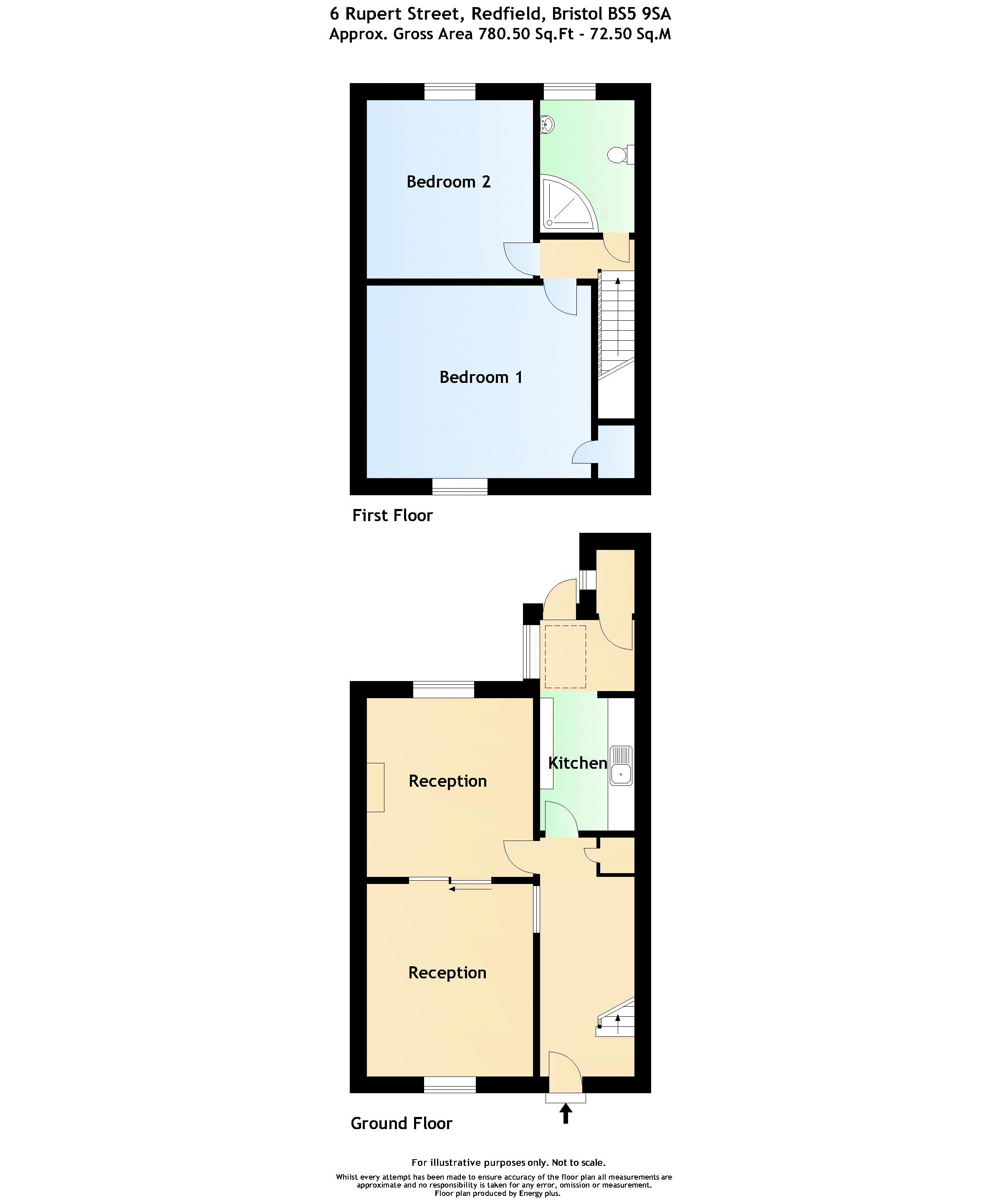 2 Bedrooms Terraced house for sale in Rupert Street, Redfield, Bristol BS5