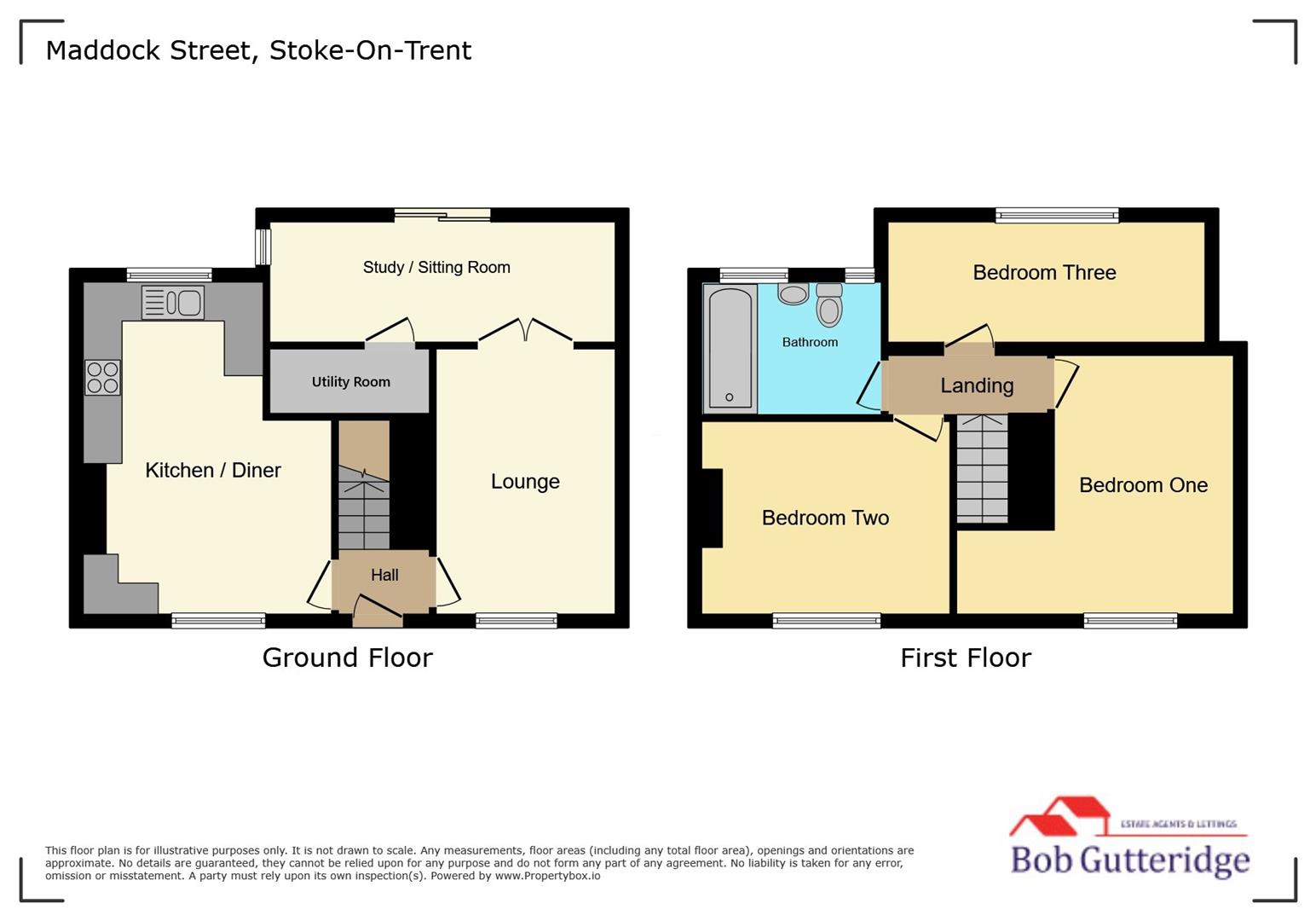 52, Maddock Street, Stoke-On-Trent floorplan