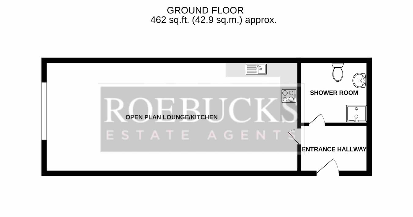 2 A, Hope Street, Barnsley floorplan