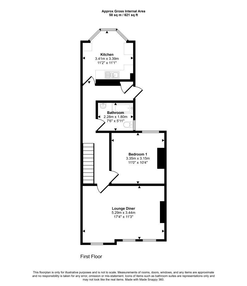 249 & 251, Edward Road, London floorplan
