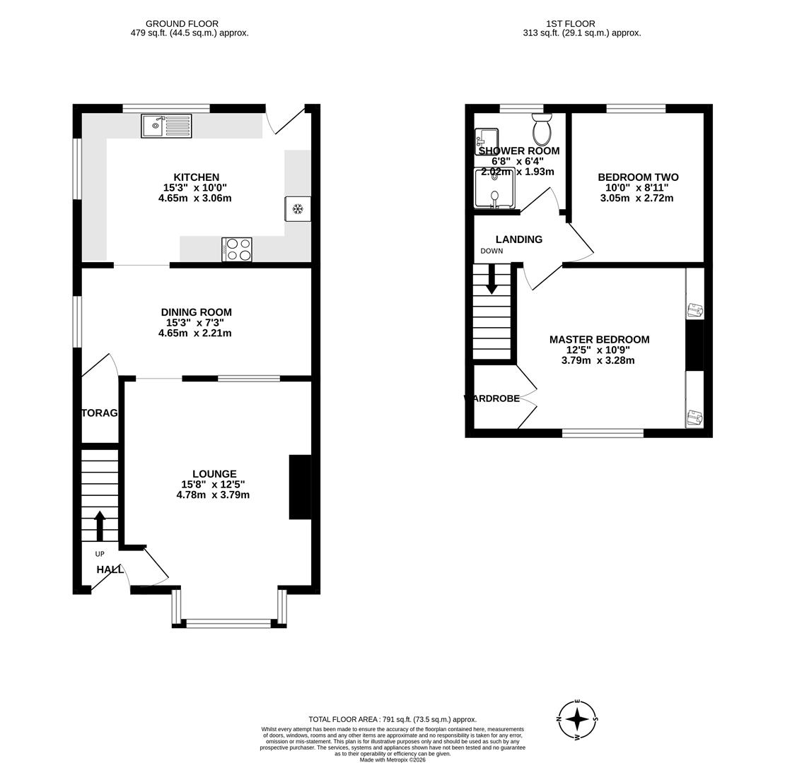 183, Wigan Road, Chorley floorplan