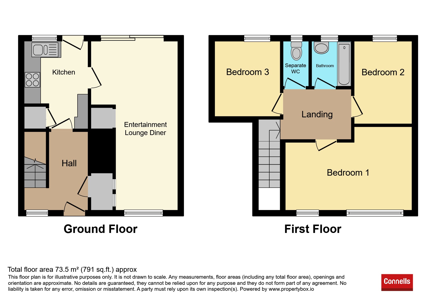 11, Masefield Close, Bilston floorplan