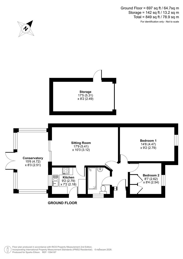 Monmouth Close, Valley Park, Chandler's Ford floorplan