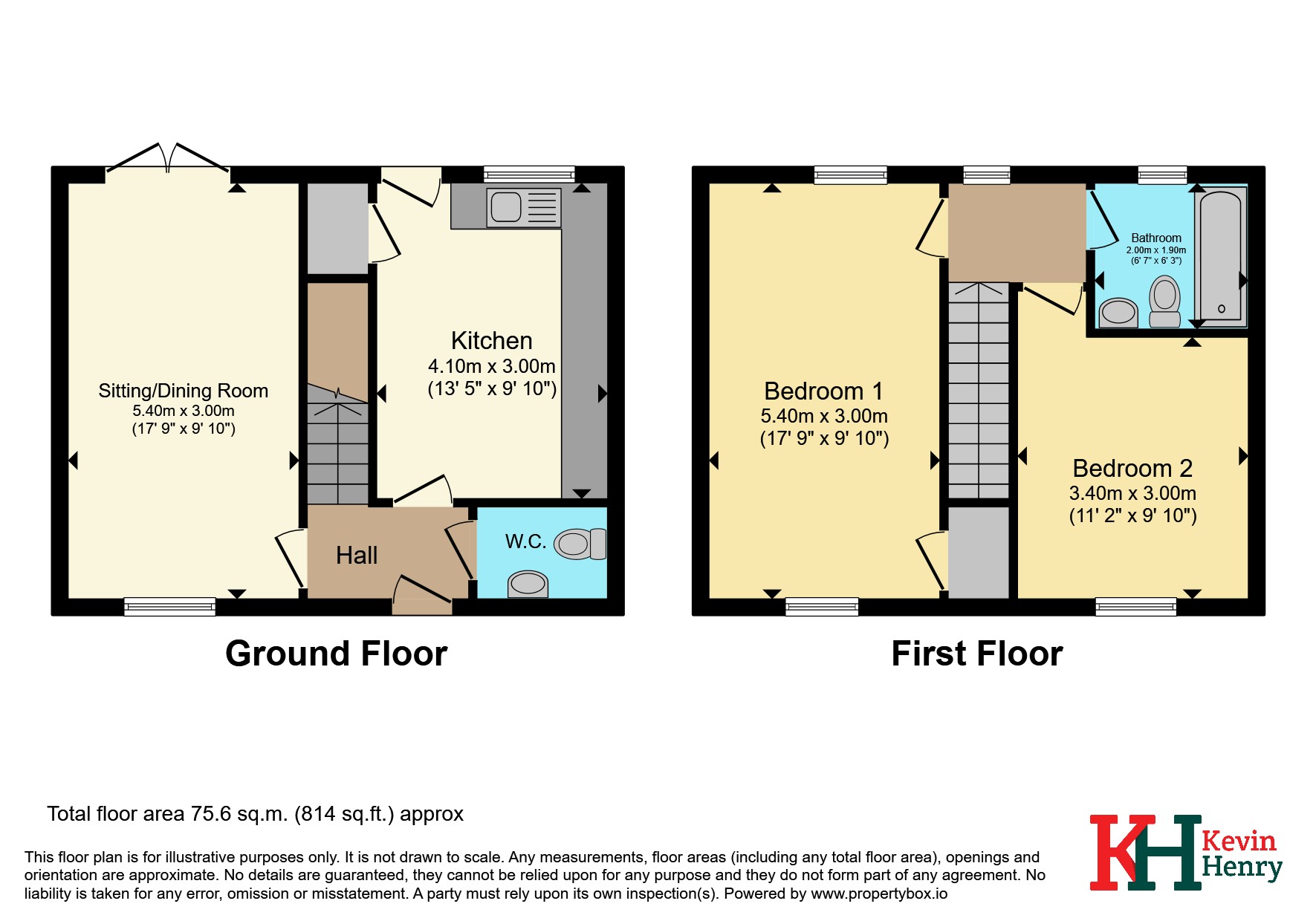 8, The Pightle, Dunmow floorplan